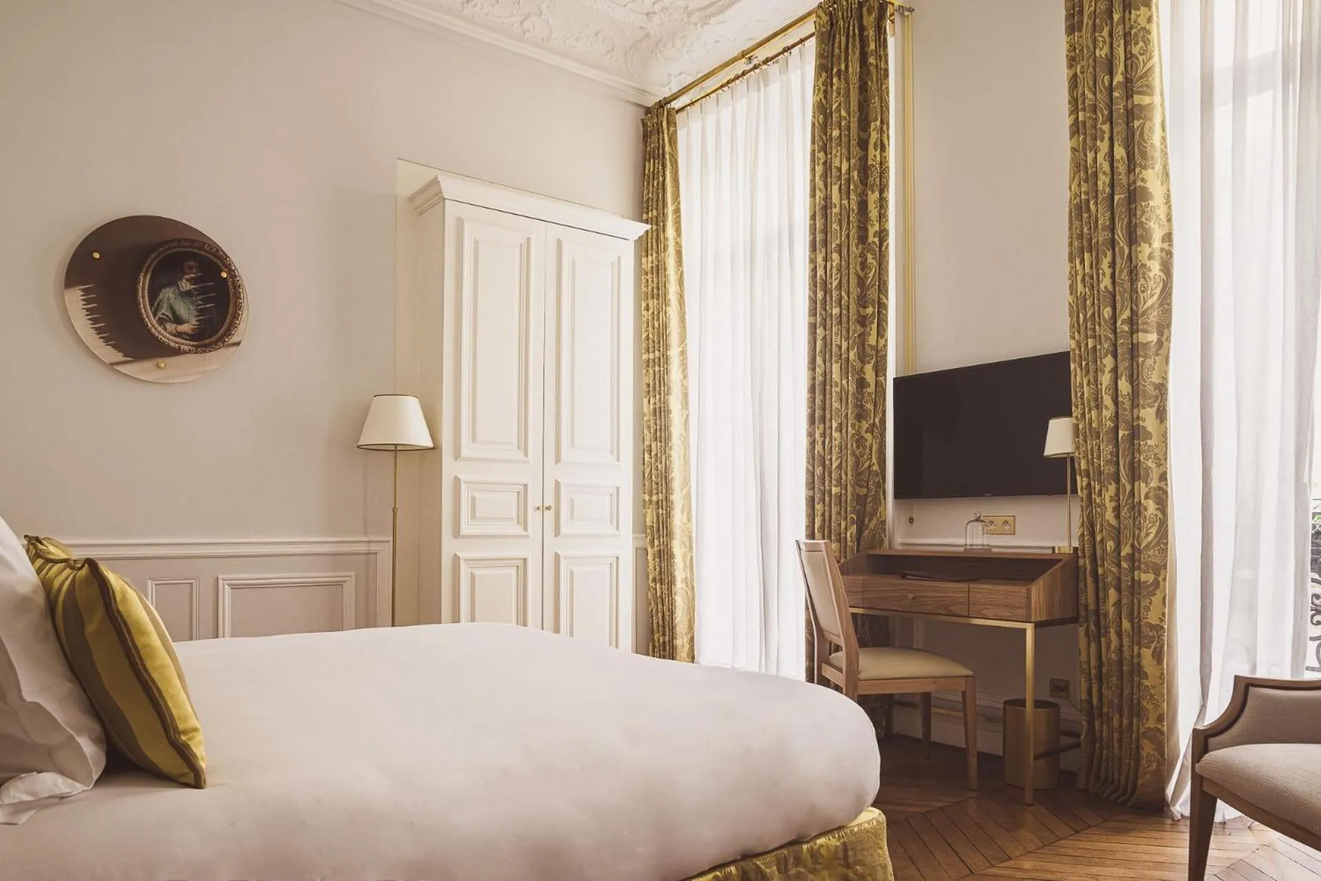 Bed in Hôtel Alfred Sommier