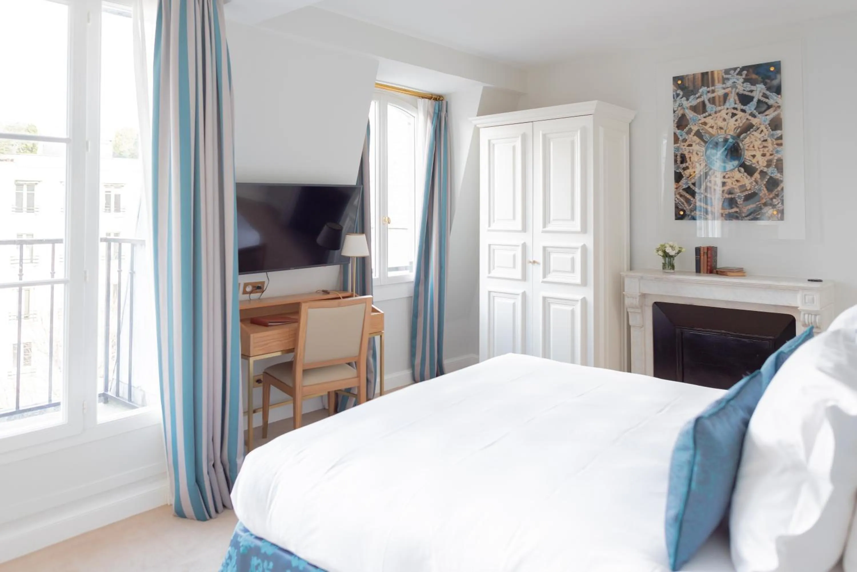 Bed in Hôtel Alfred Sommier