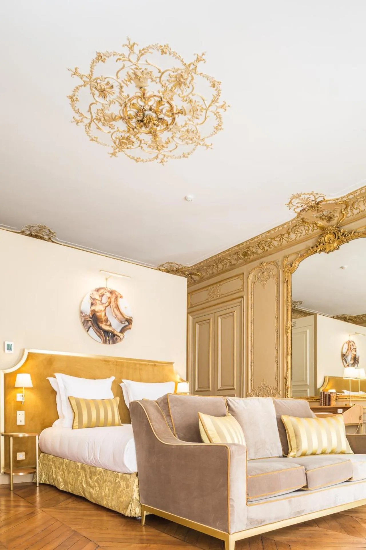 Bed in Hôtel Alfred Sommier