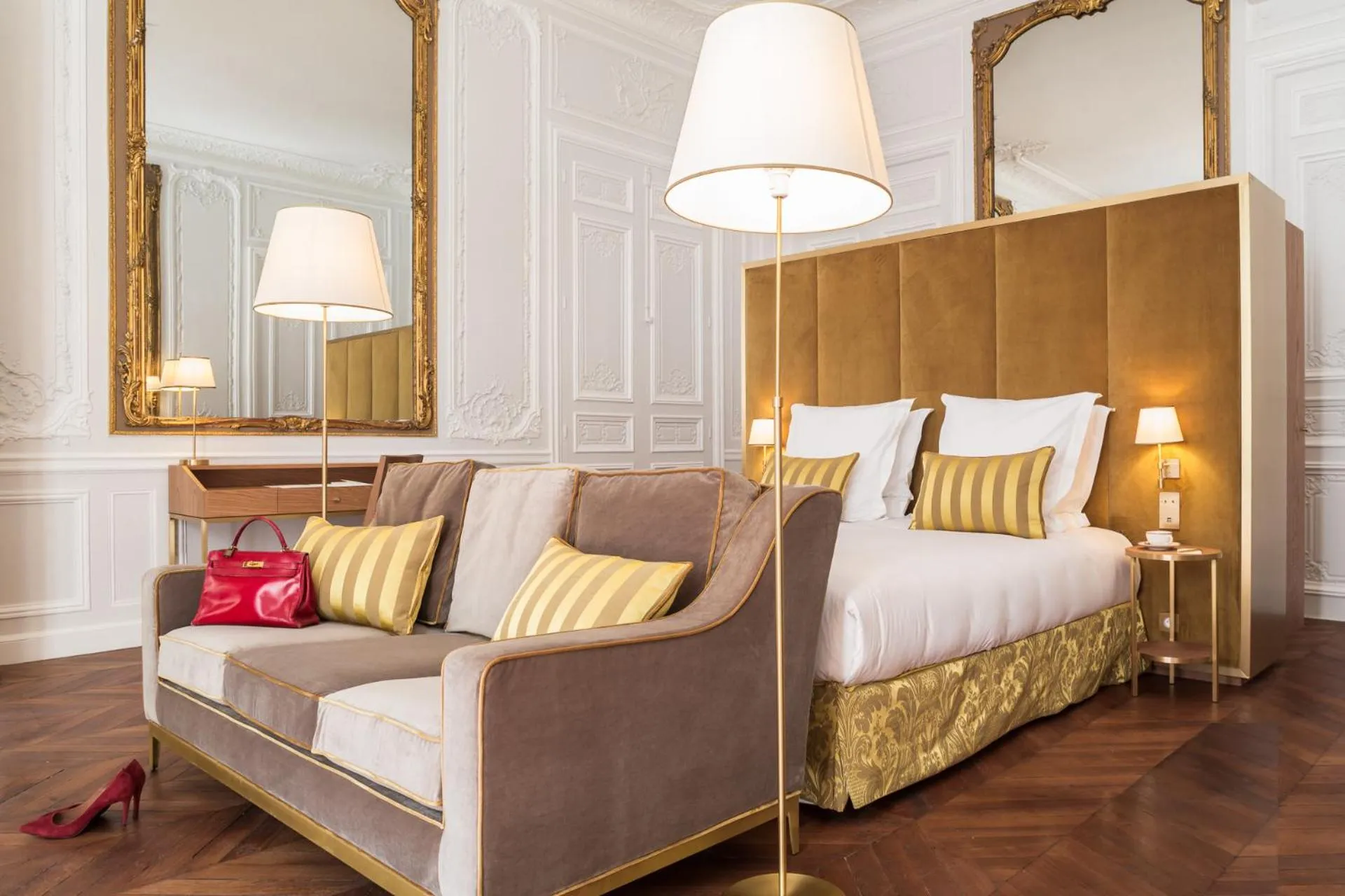 Bed in Hôtel Alfred Sommier