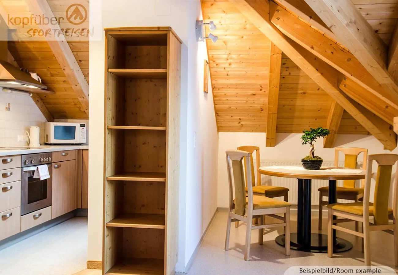 Kitchen or kitchenette in Sporthotel Daniel