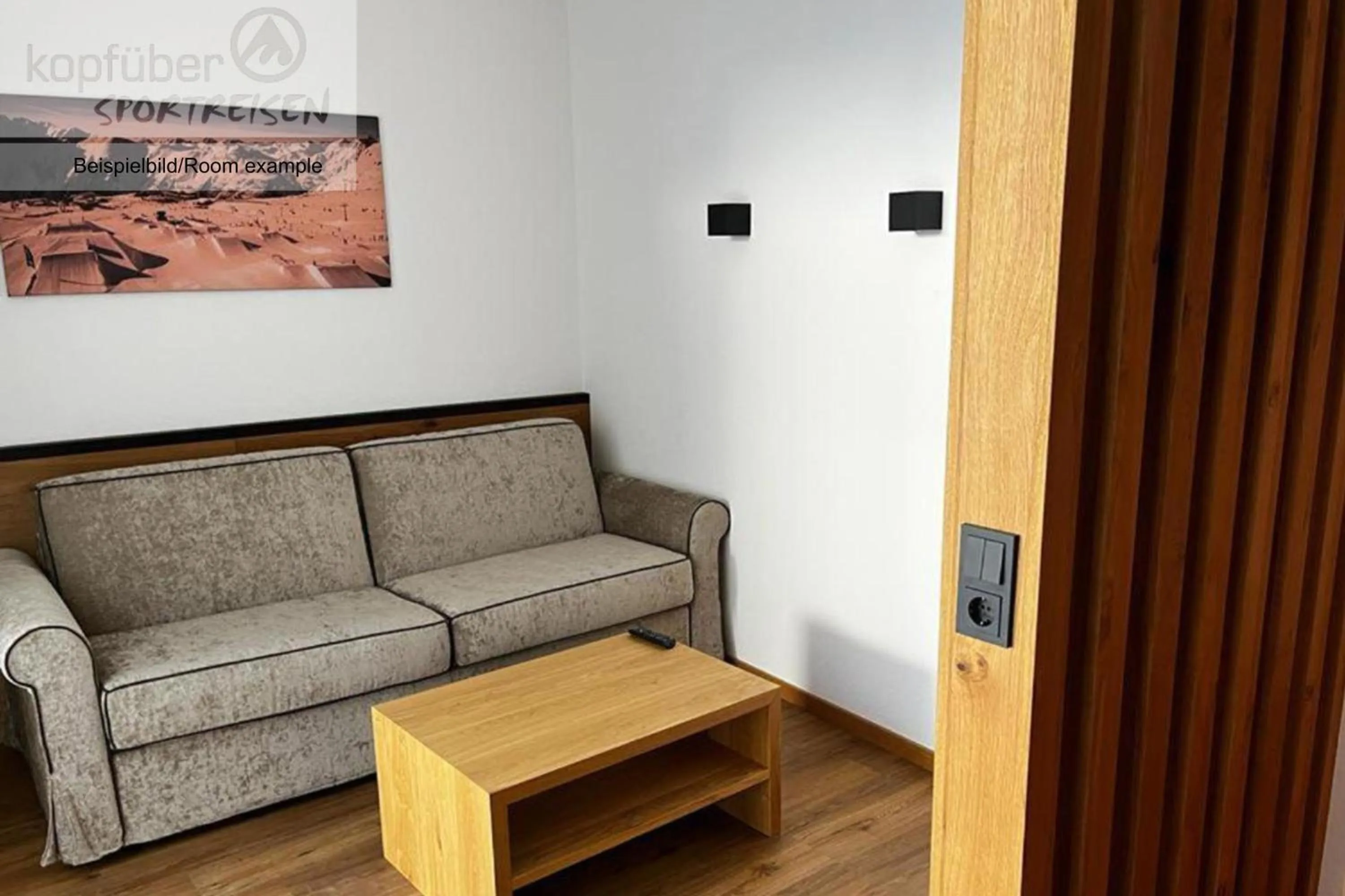 Living room in Sporthotel Daniel