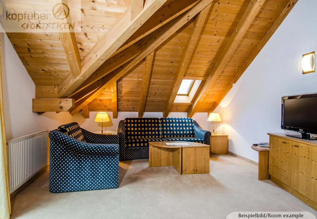 Bed in Sporthotel Daniel