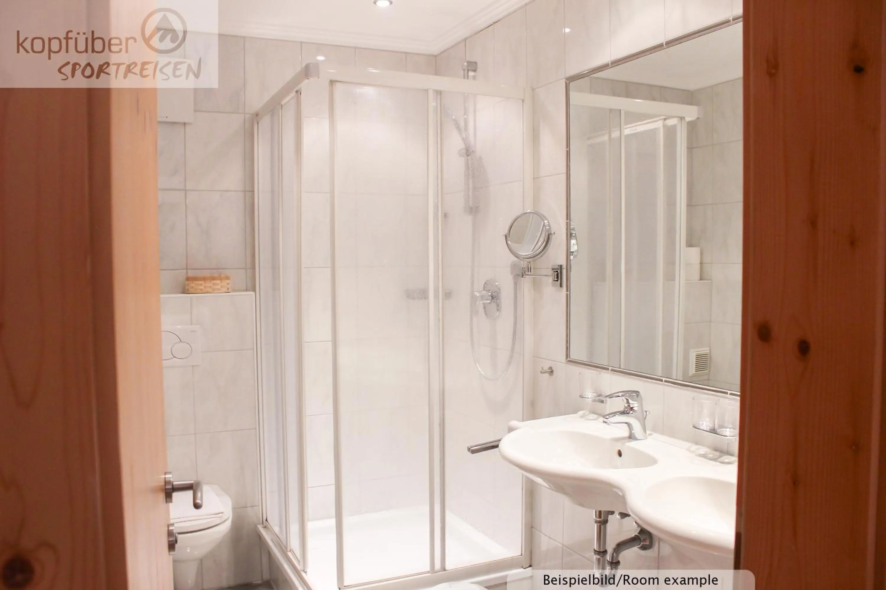 Shower in Sporthotel Daniel