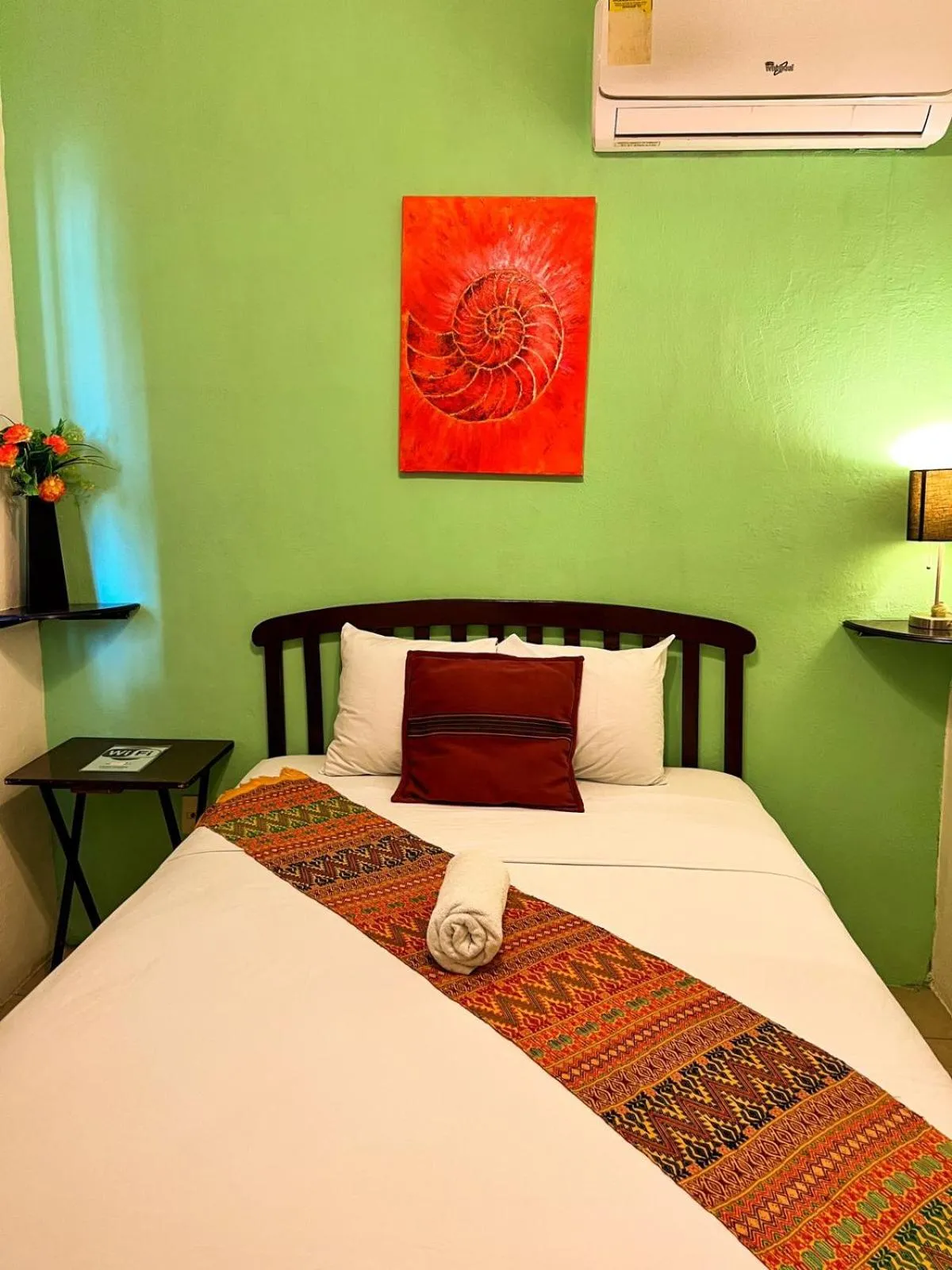 Bed in Balamku Hotel Petit