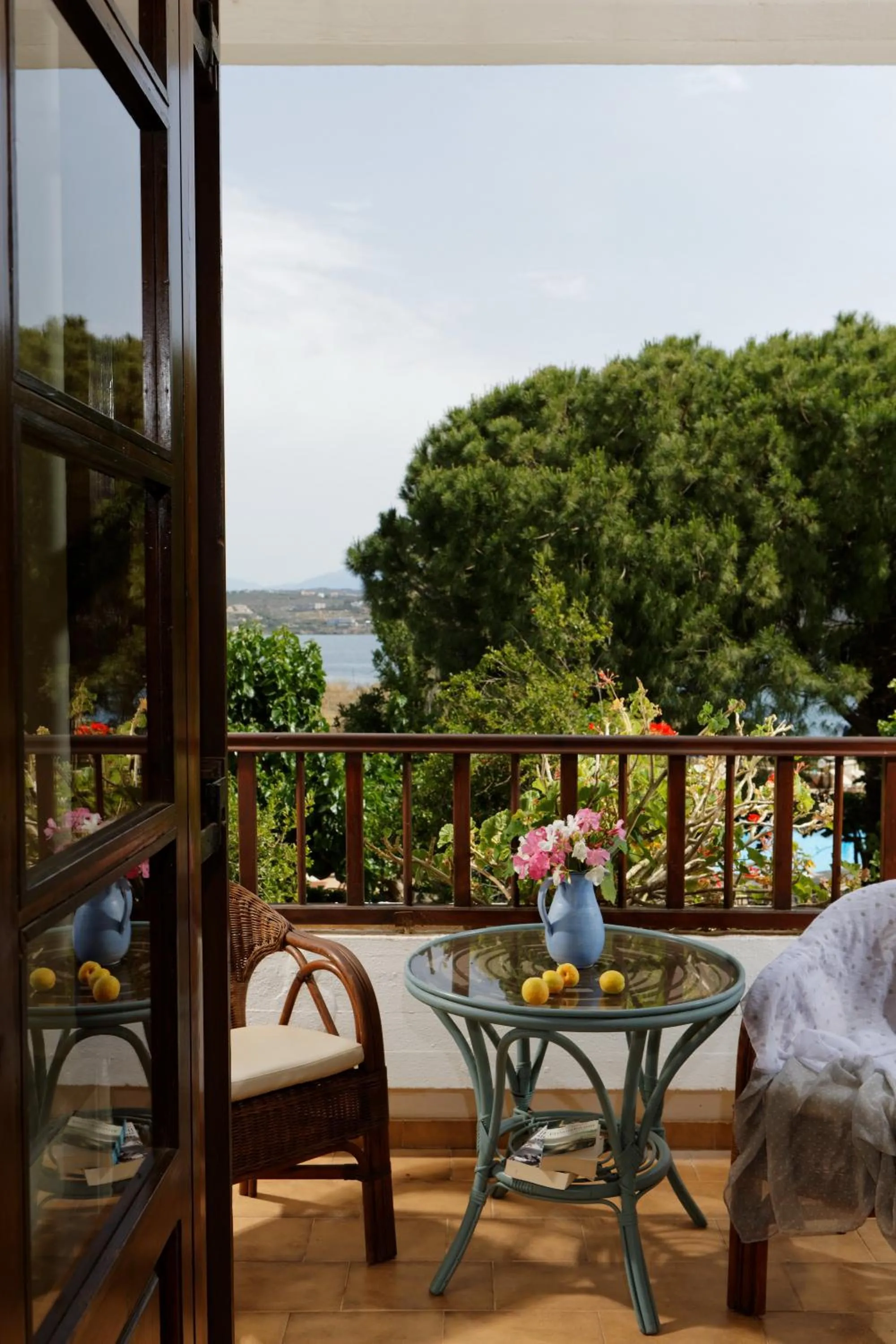 Balcony/Terrace in Alianthos Suites