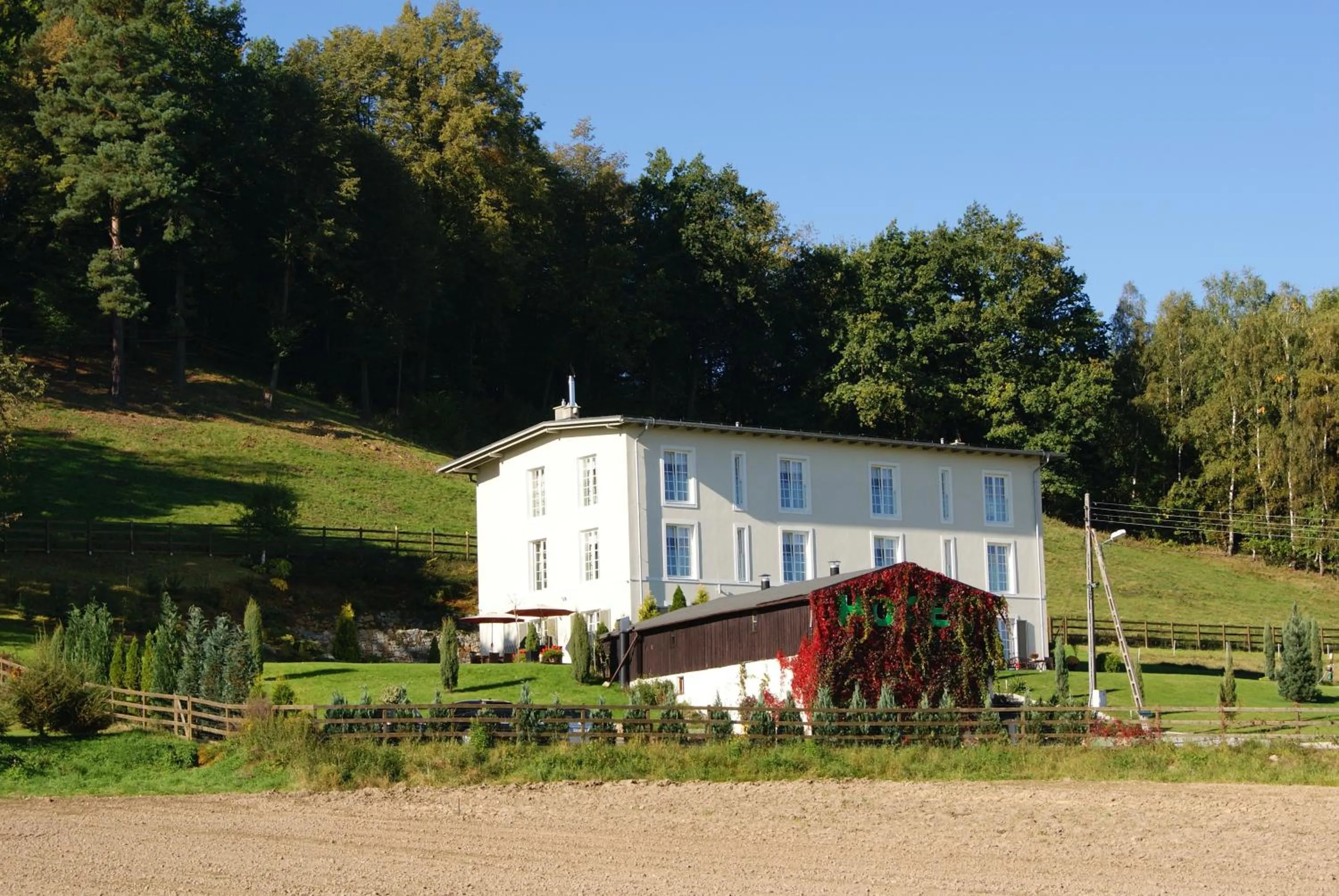 Facade/entrance in Rezydencja Villa Nova