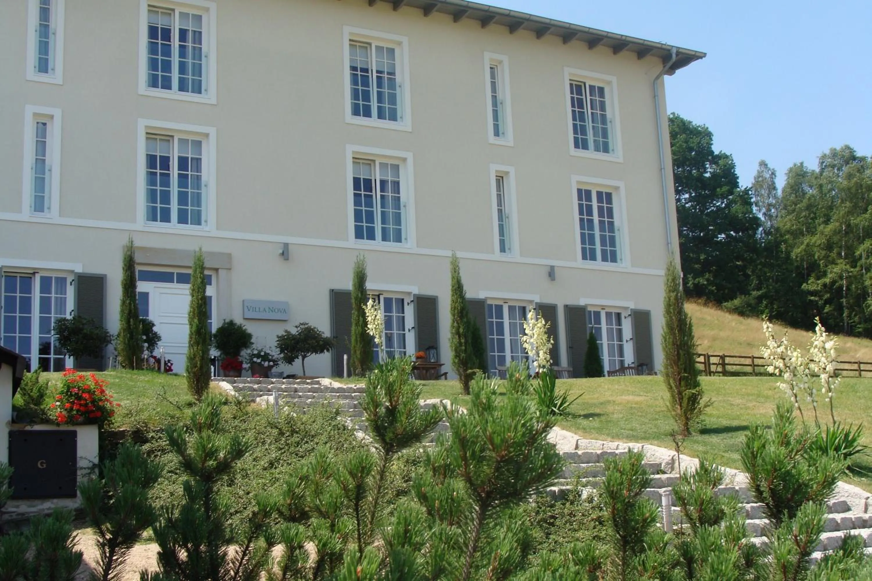 Facade/entrance in Rezydencja Villa Nova