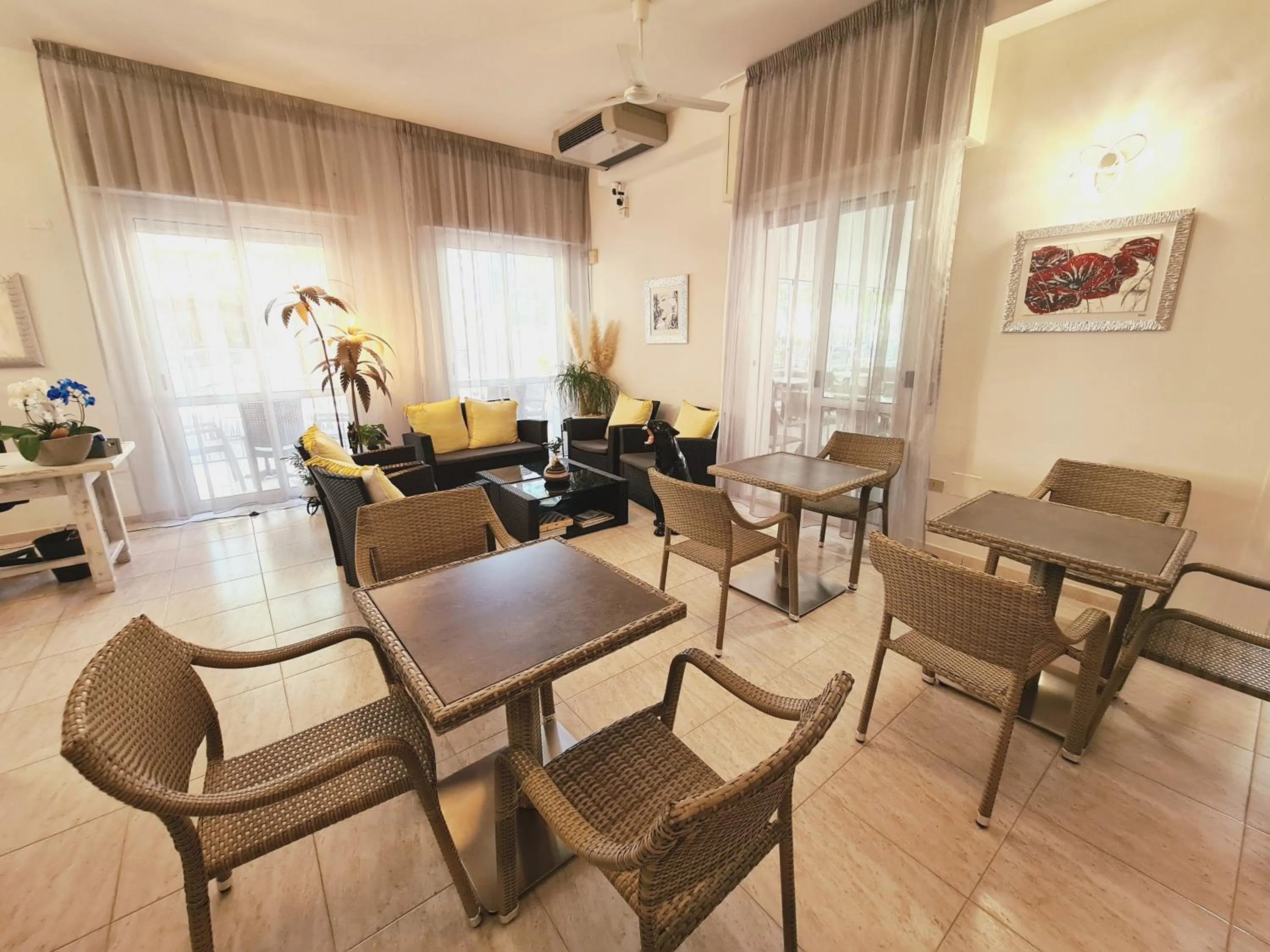 Lobby or reception in Hotel Laura