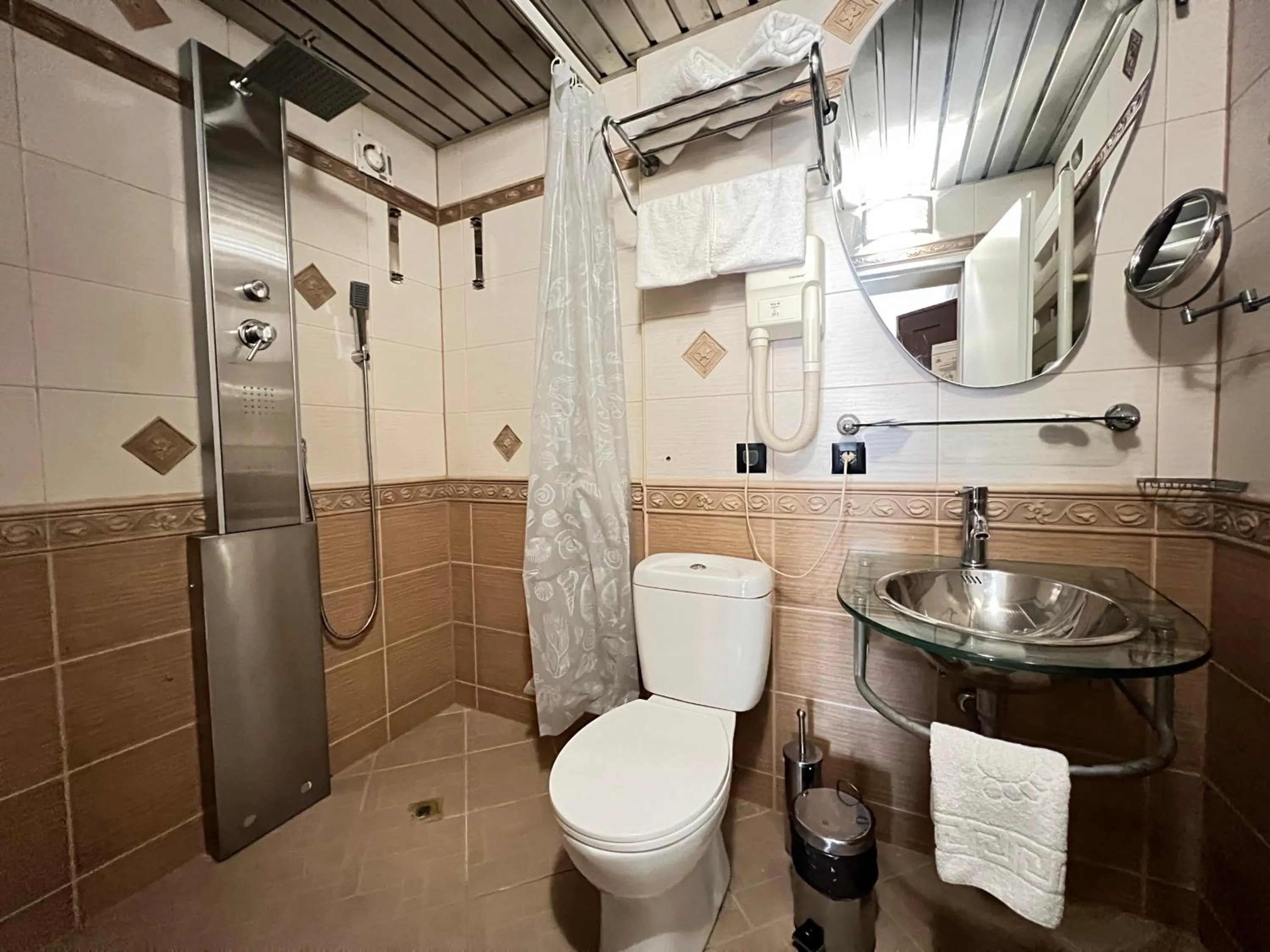 Bathroom in California Hotel