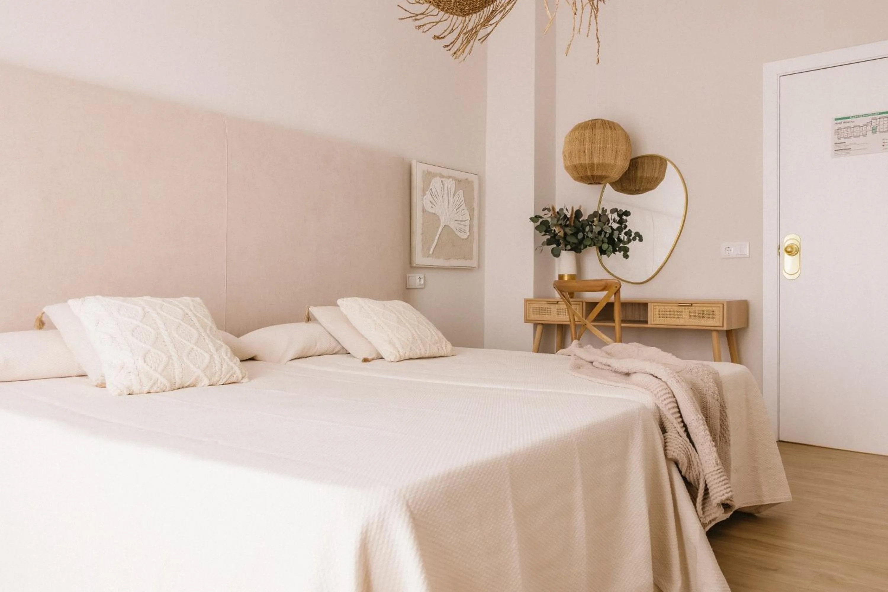 Bed in Hospedium Hotel Veracruz