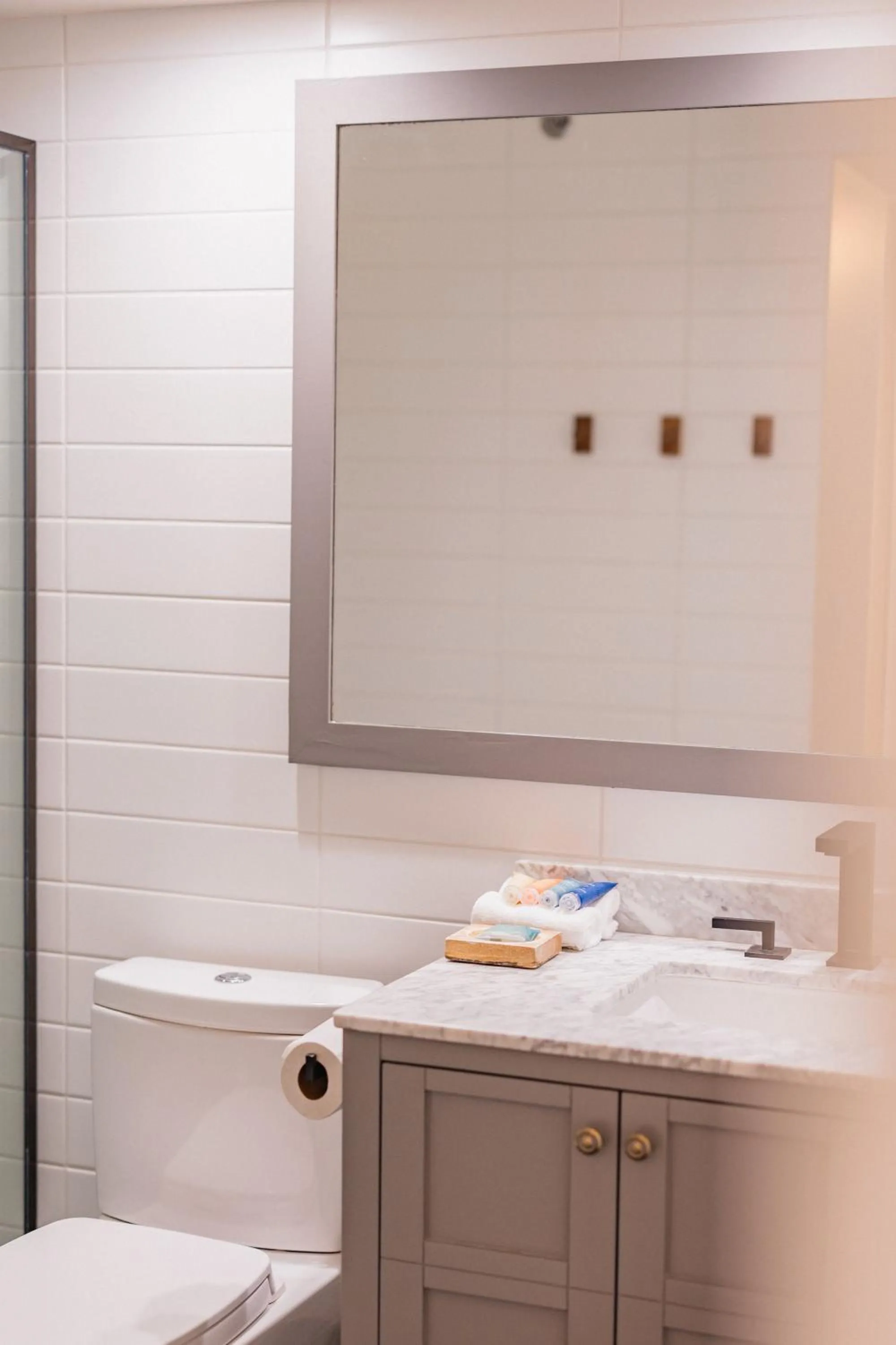 Bathroom in Hotel La Croix