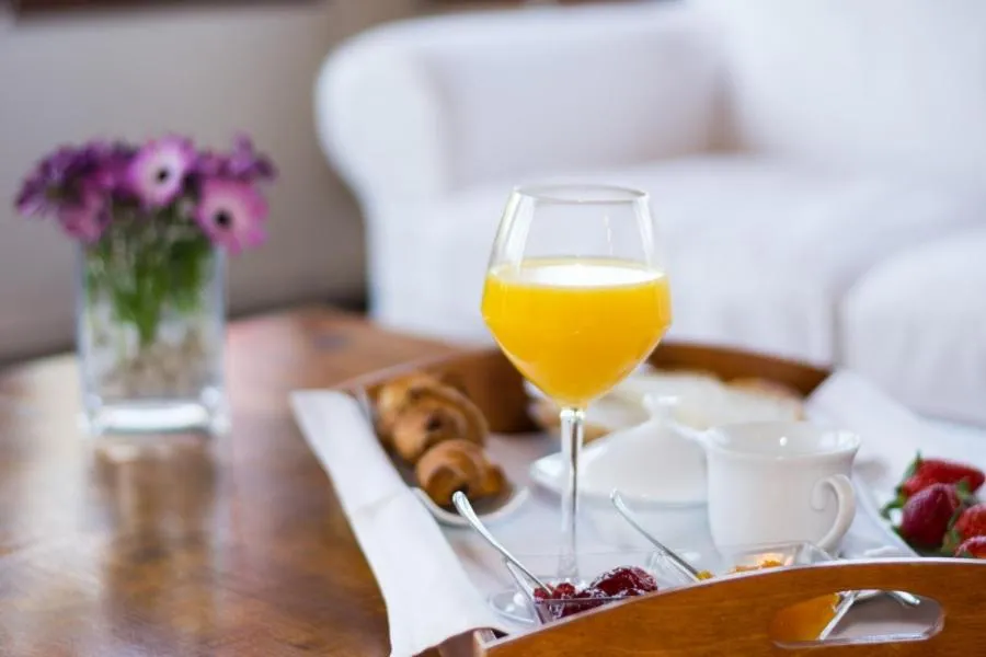 Buffet breakfast in Hotel Masia La Palma