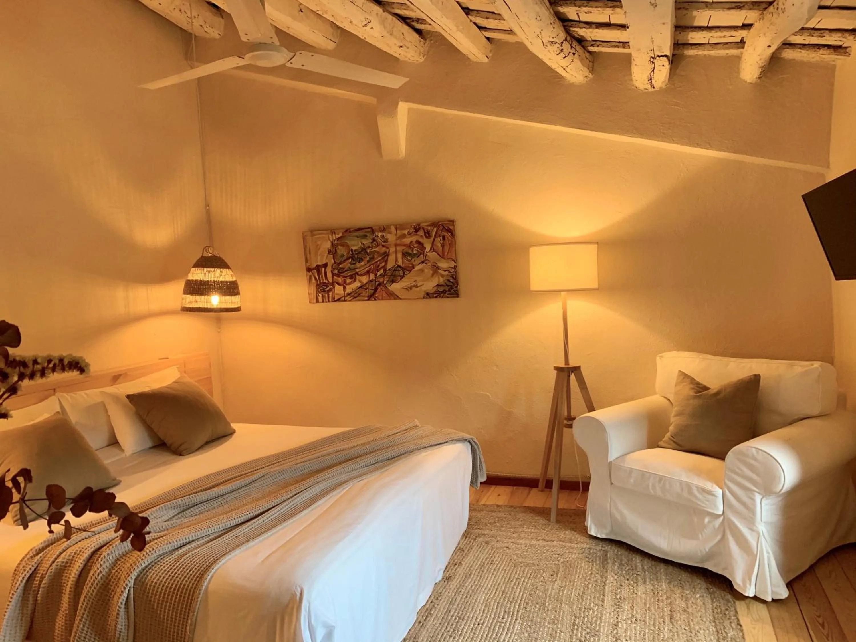 Bed in Hotel Masia La Palma