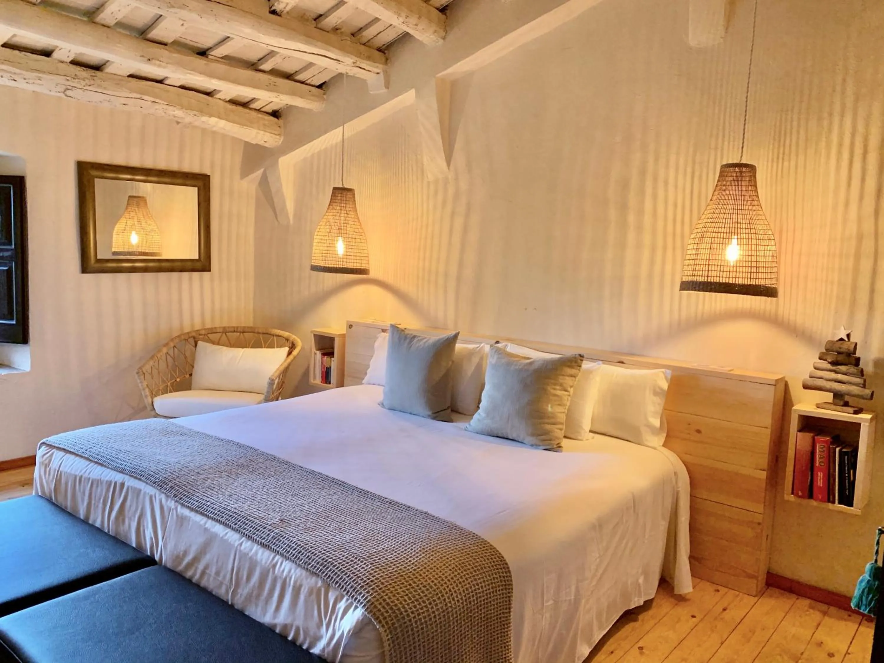 Bed in Hotel Masia La Palma