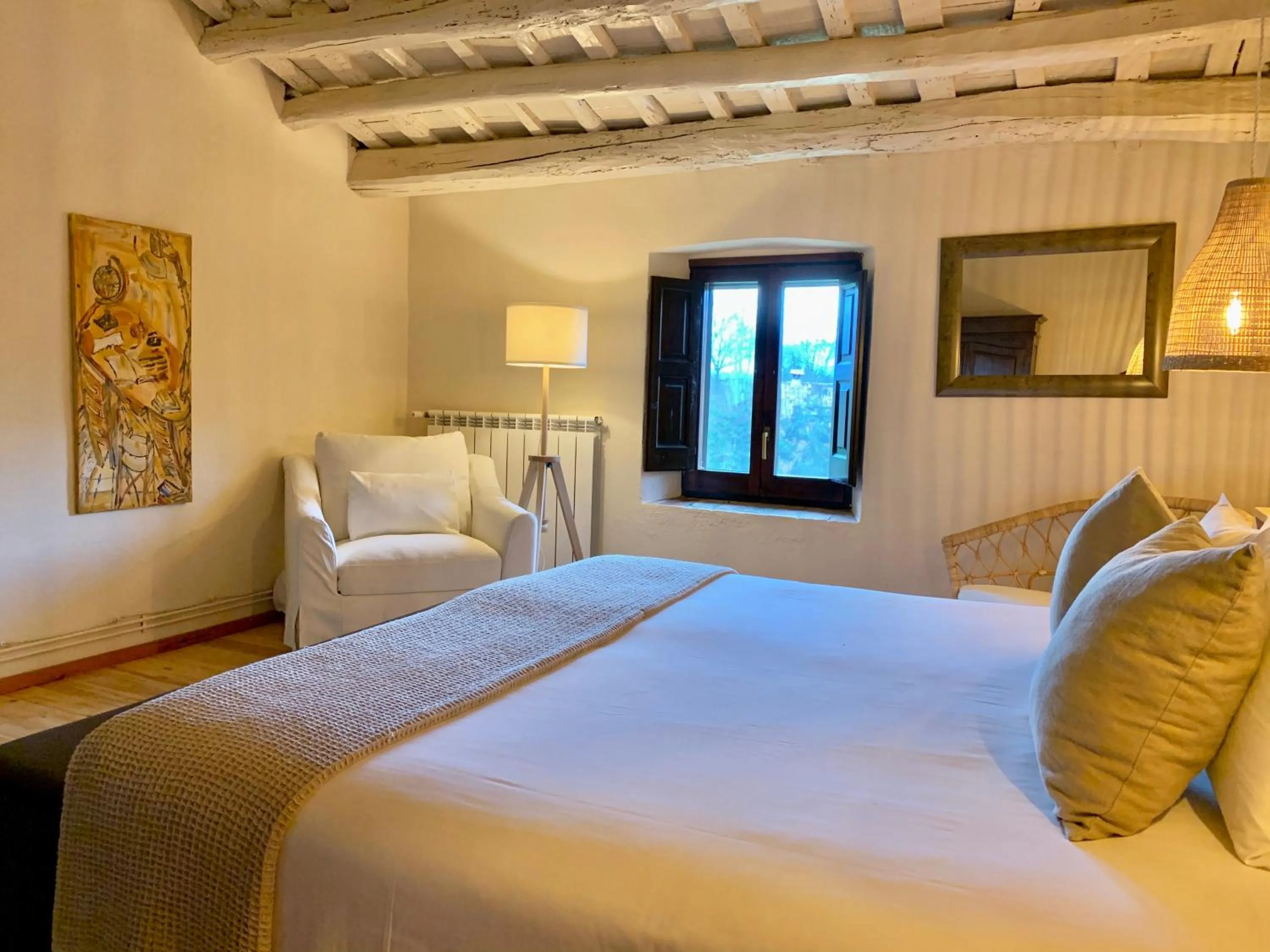 Bed in Hotel Masia La Palma