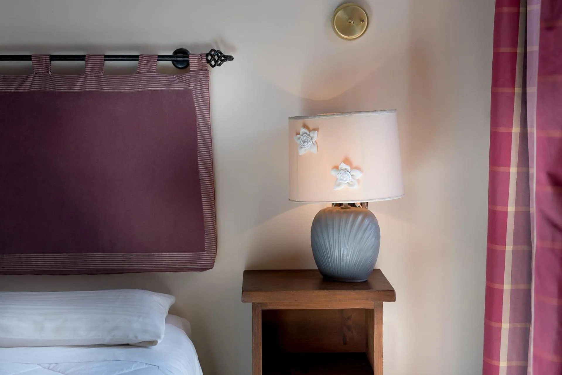 Decorative detail, Bed in Hotel Rendez Vous