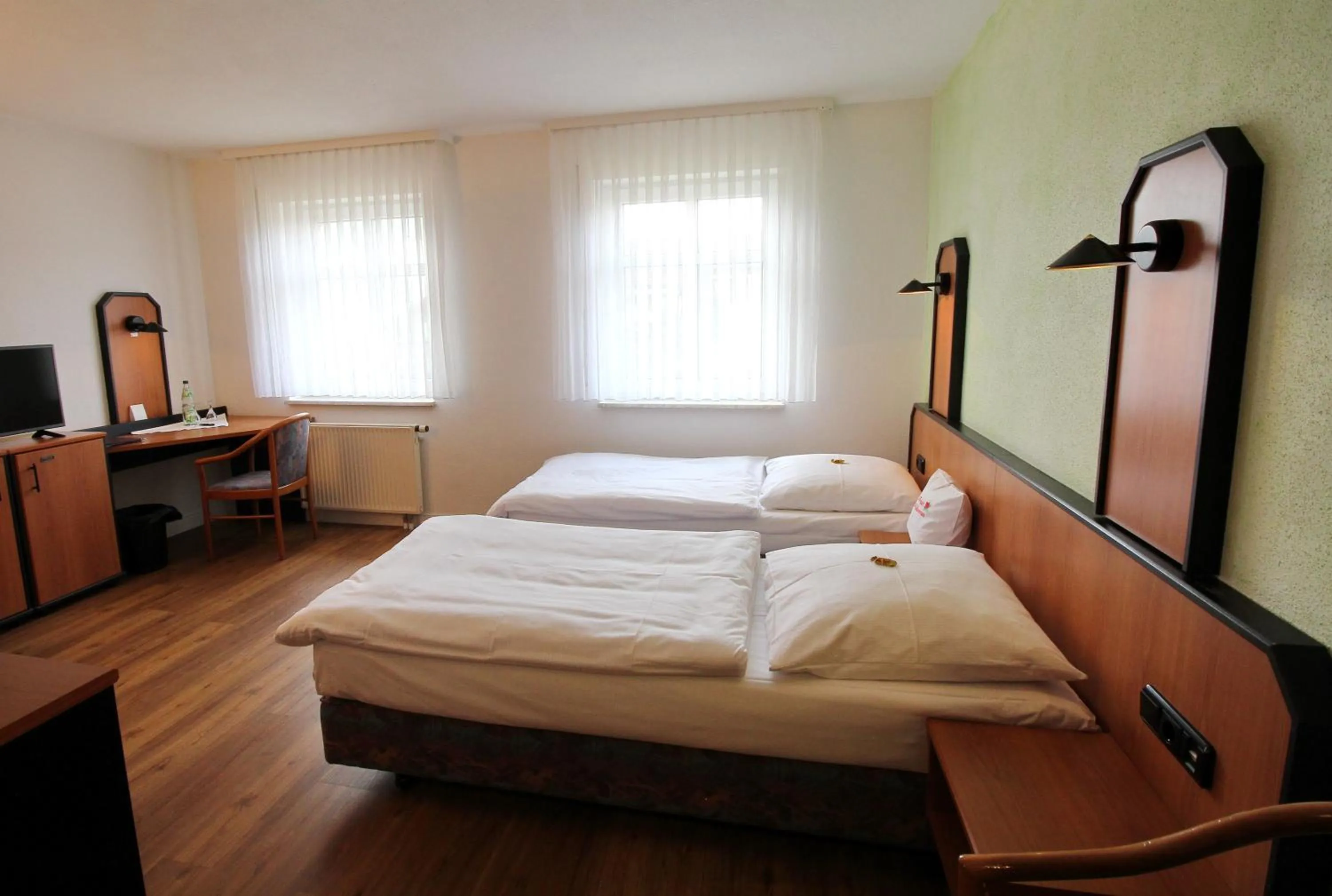 Photo of the whole room, Bed in Hotel & Restaurant am Rosenhügel