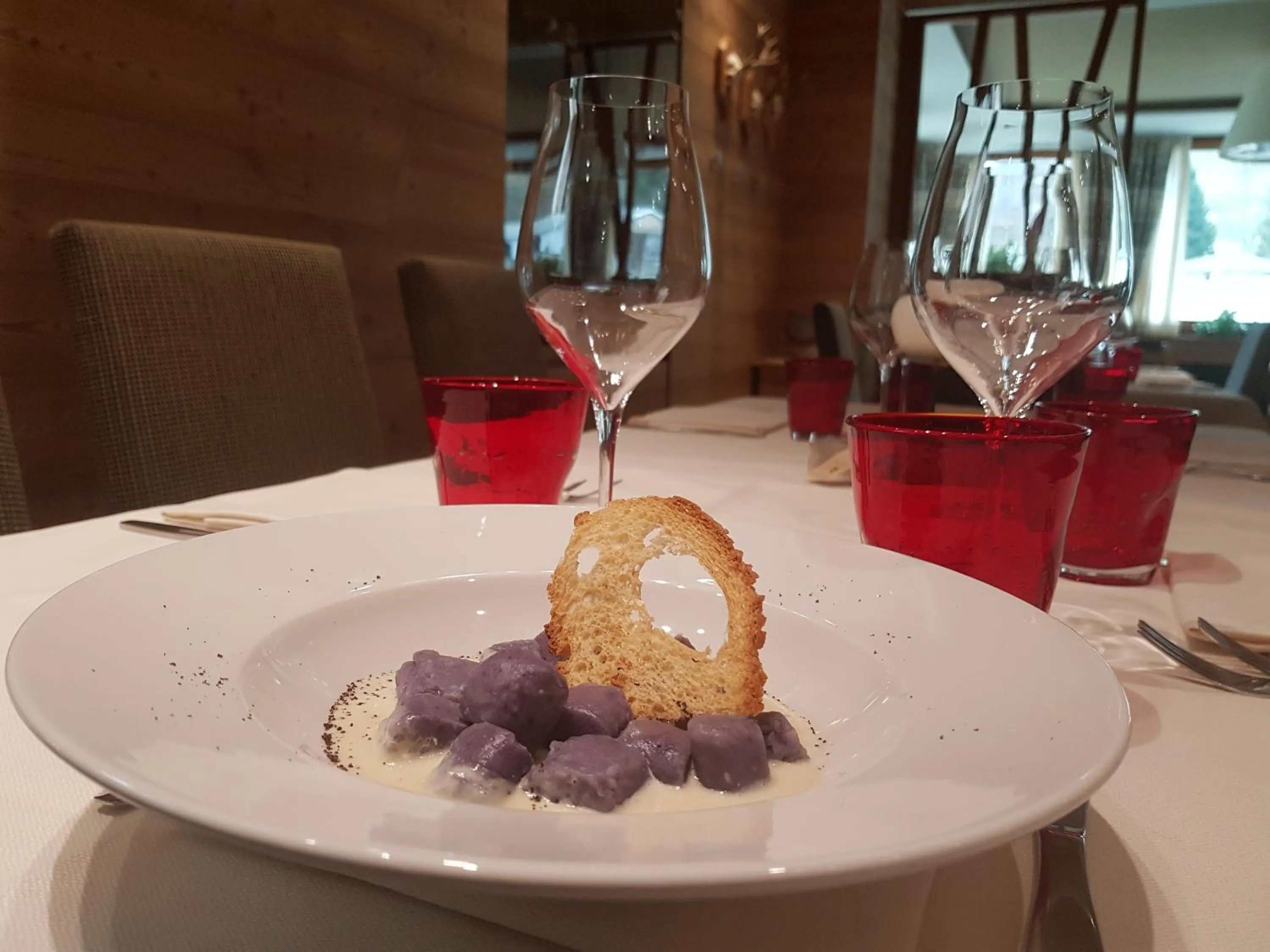 Food close-up in Hotel Pedretti