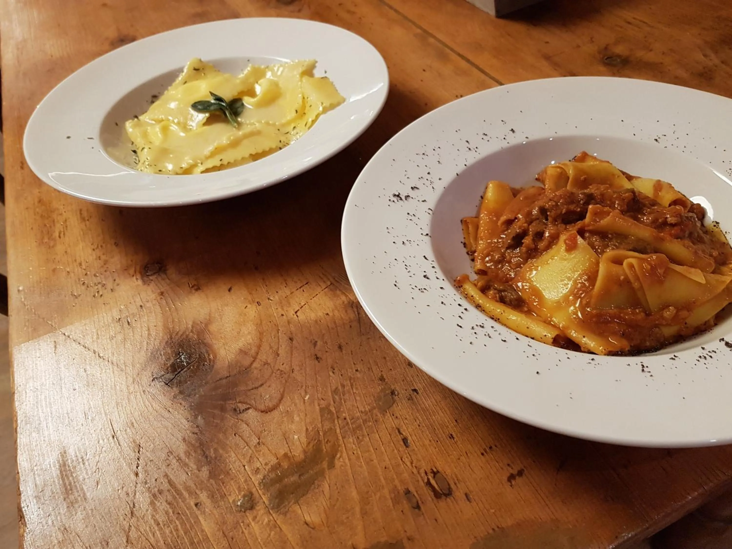 Food and drinks in Hotel Pedretti