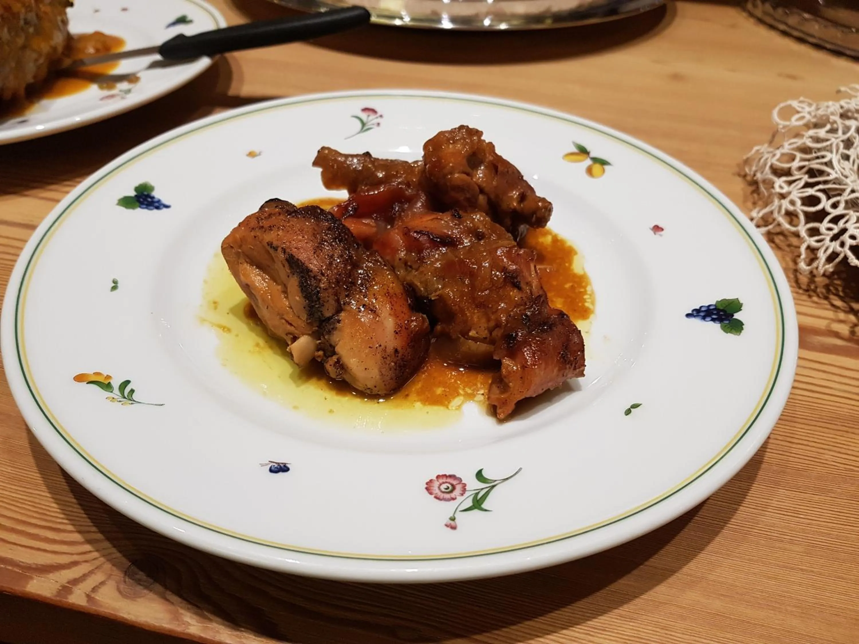 Food close-up in Hotel Pedretti