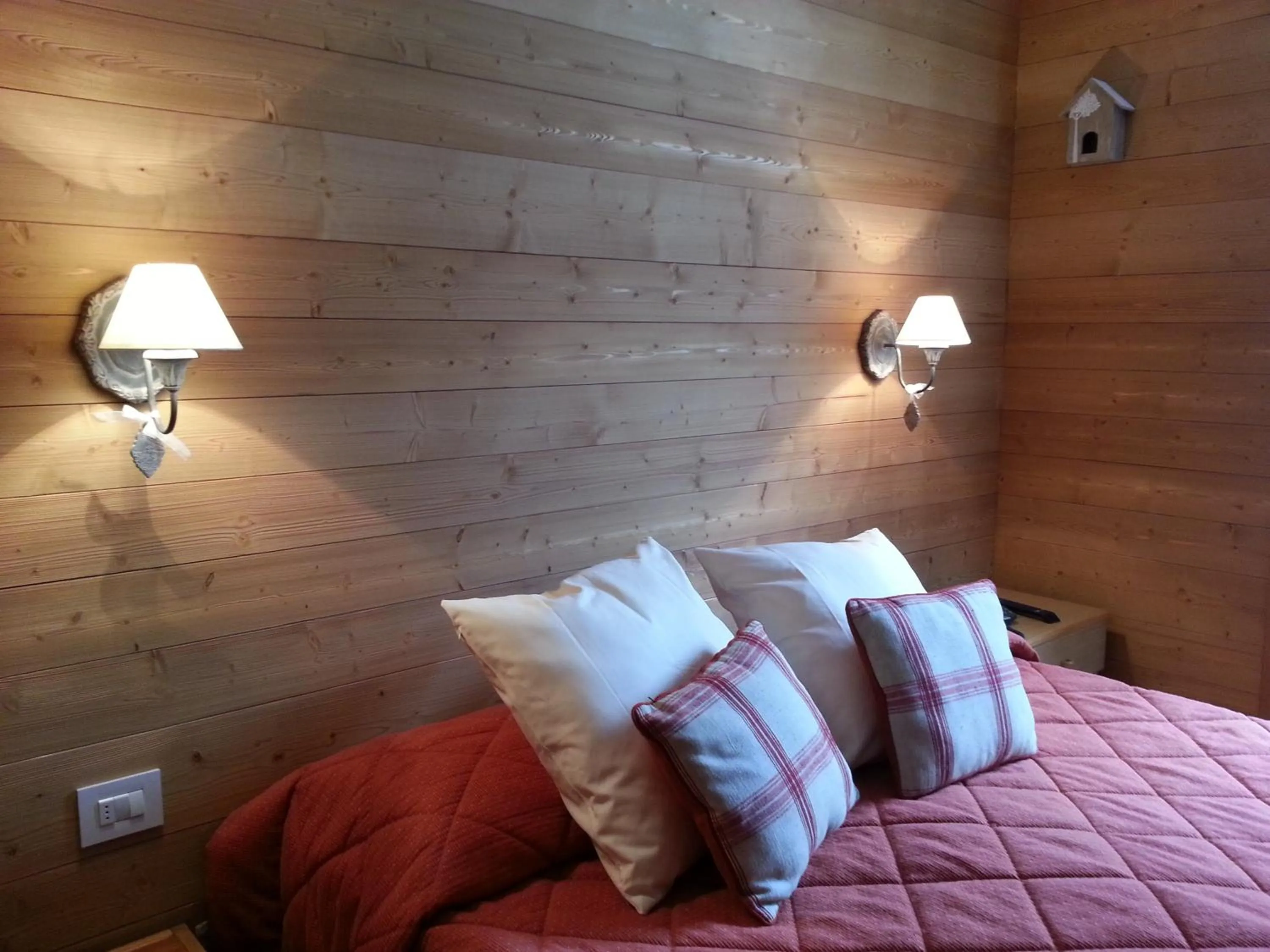 Bedroom, Bed in Hotel Pedretti