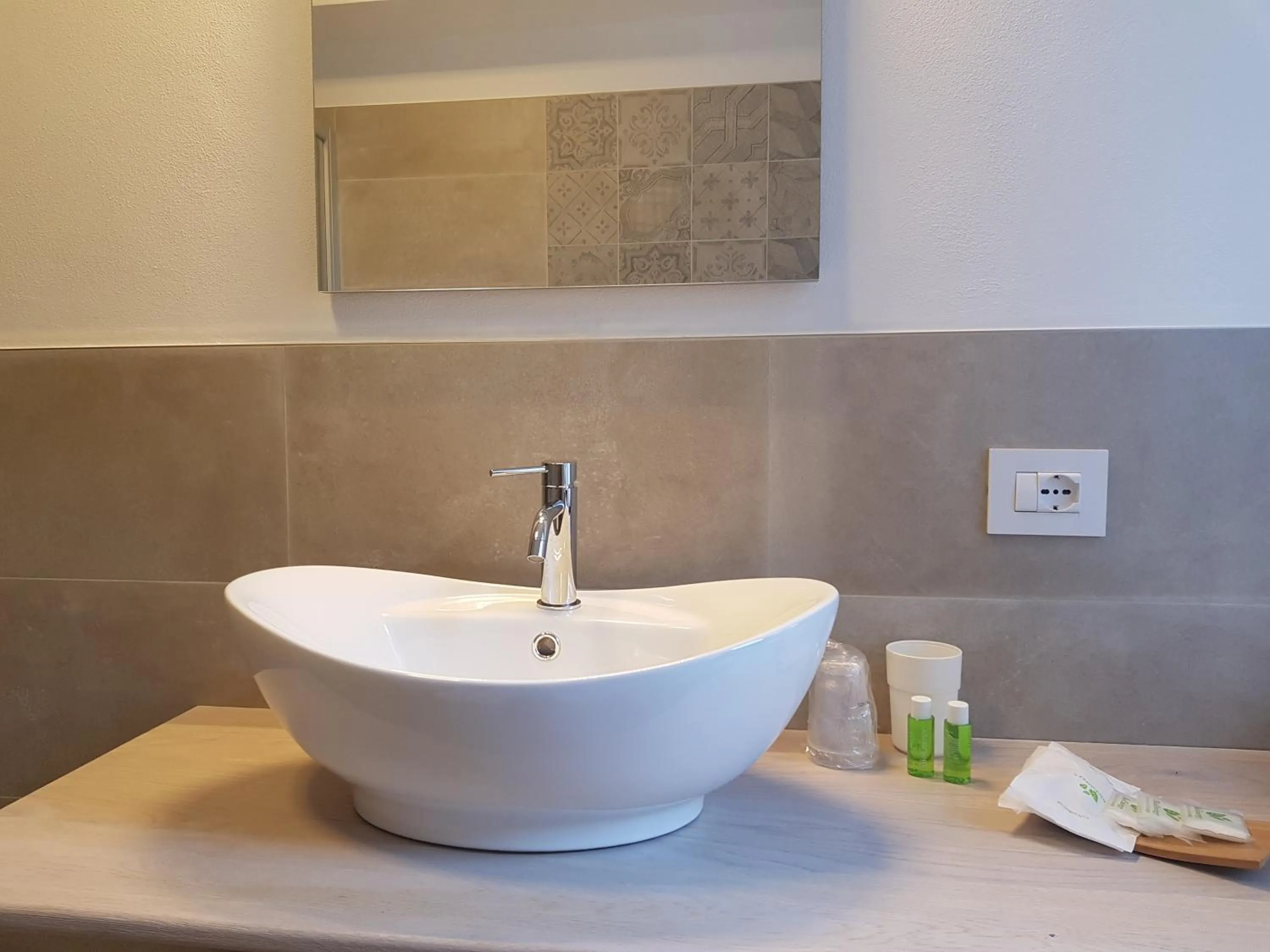 Bathroom in Hotel Pedretti