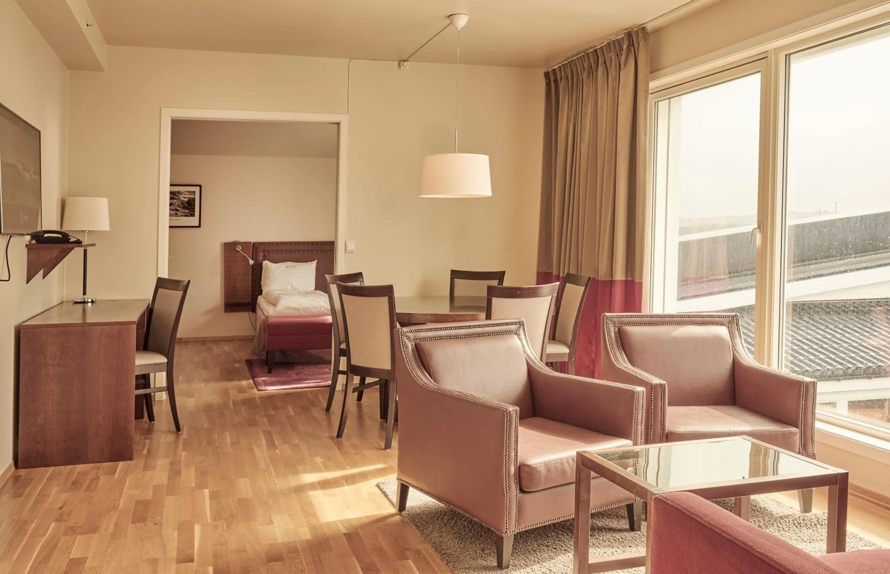 Living room in Sola Strand Hotel