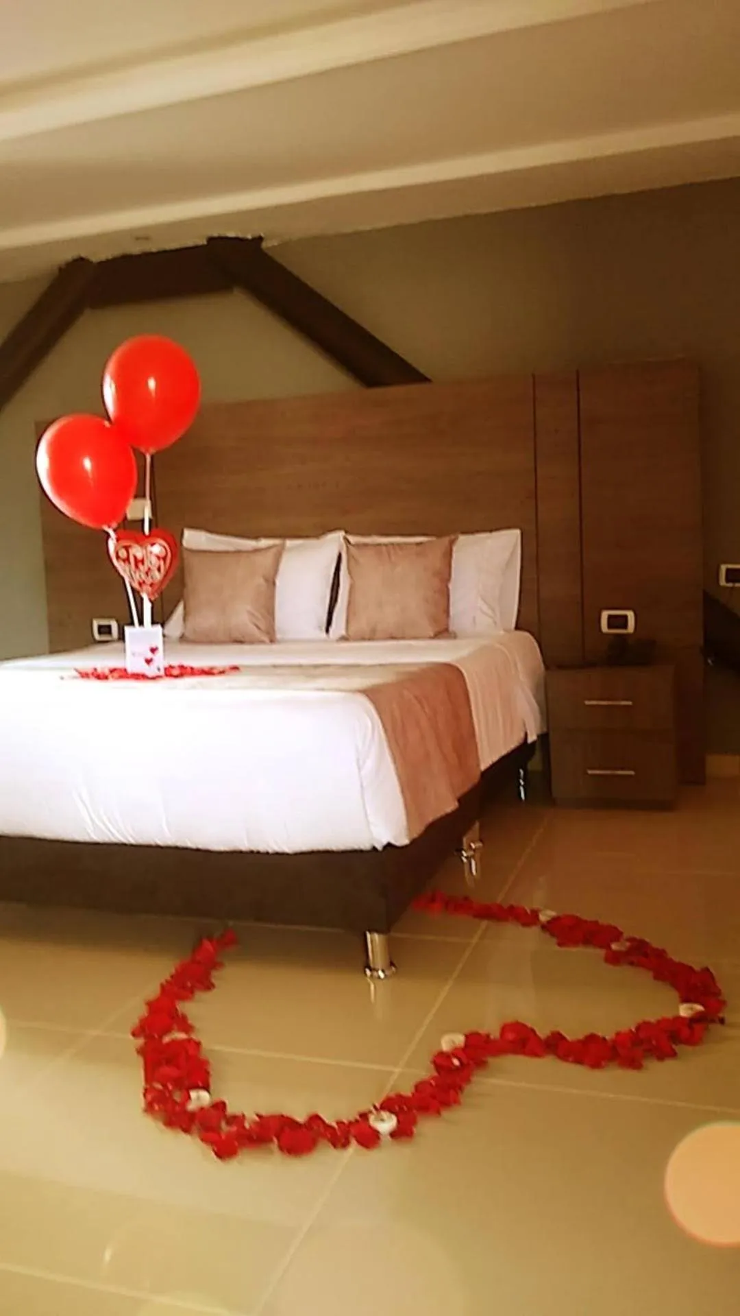 Bed in HOTEl LA PORRA