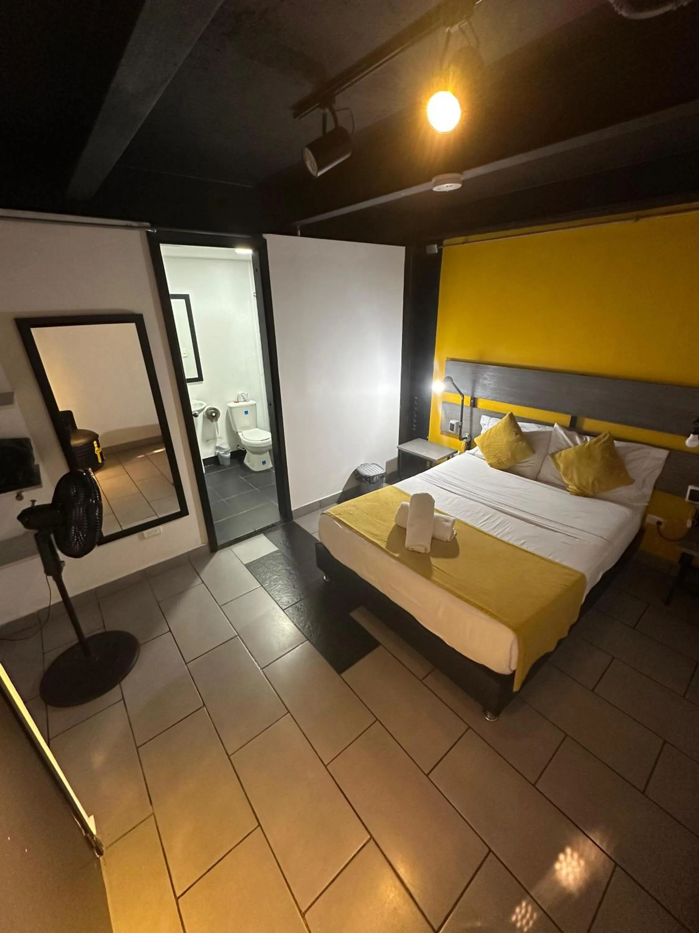 Bed in HOTEl LA PORRA