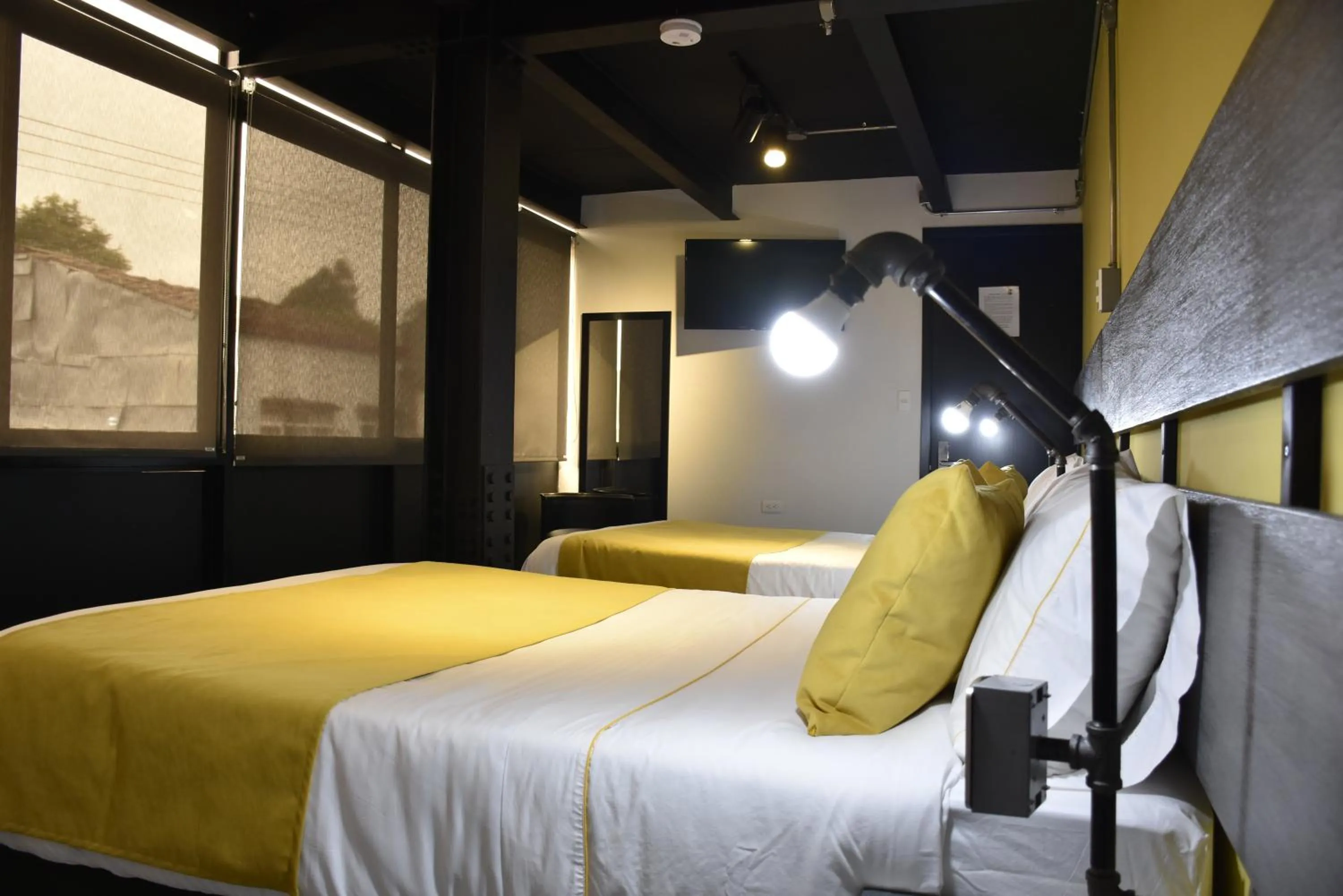 Bed in HOTEl LA PORRA