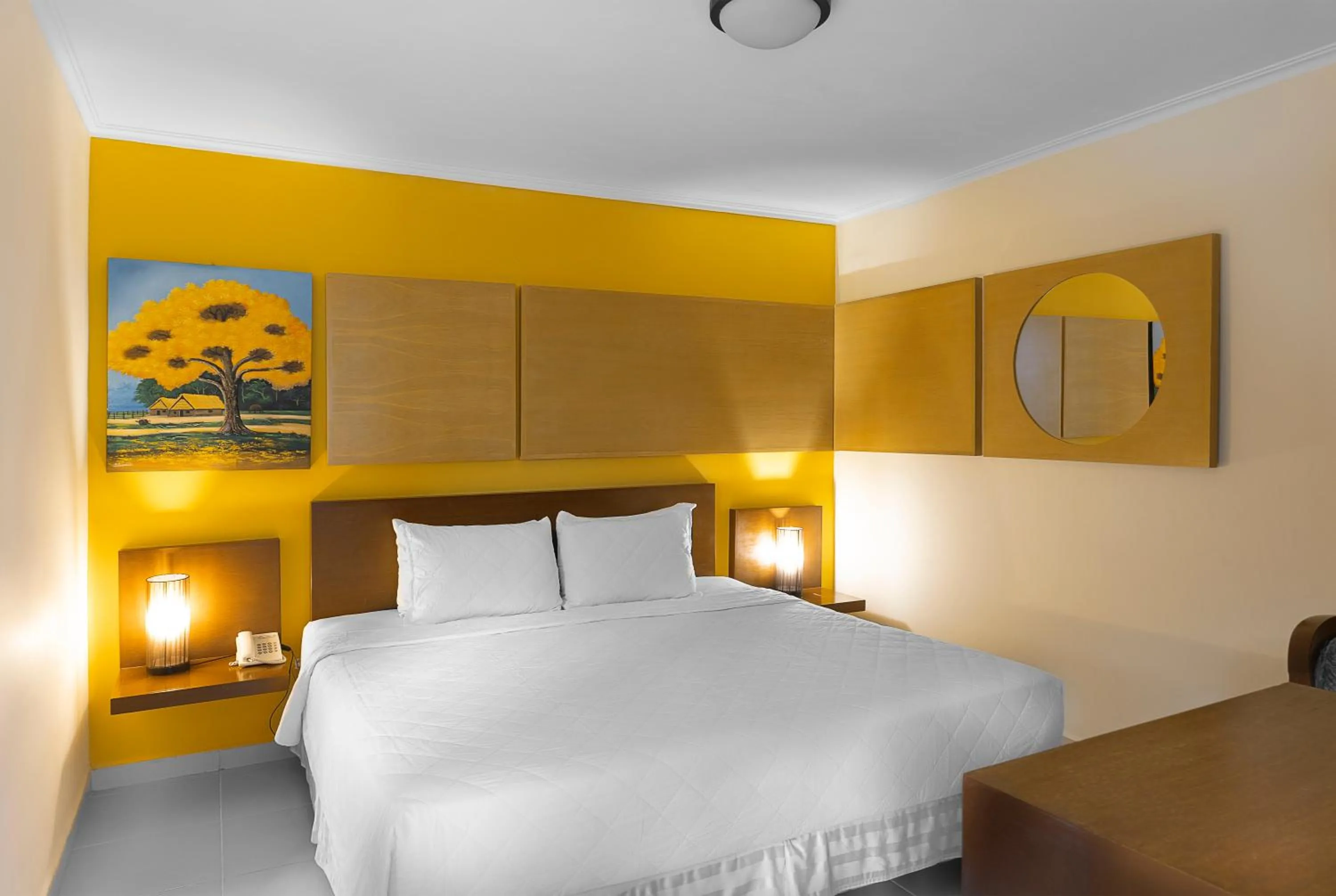 Bed in Hotel By Armonía Santa Cruz