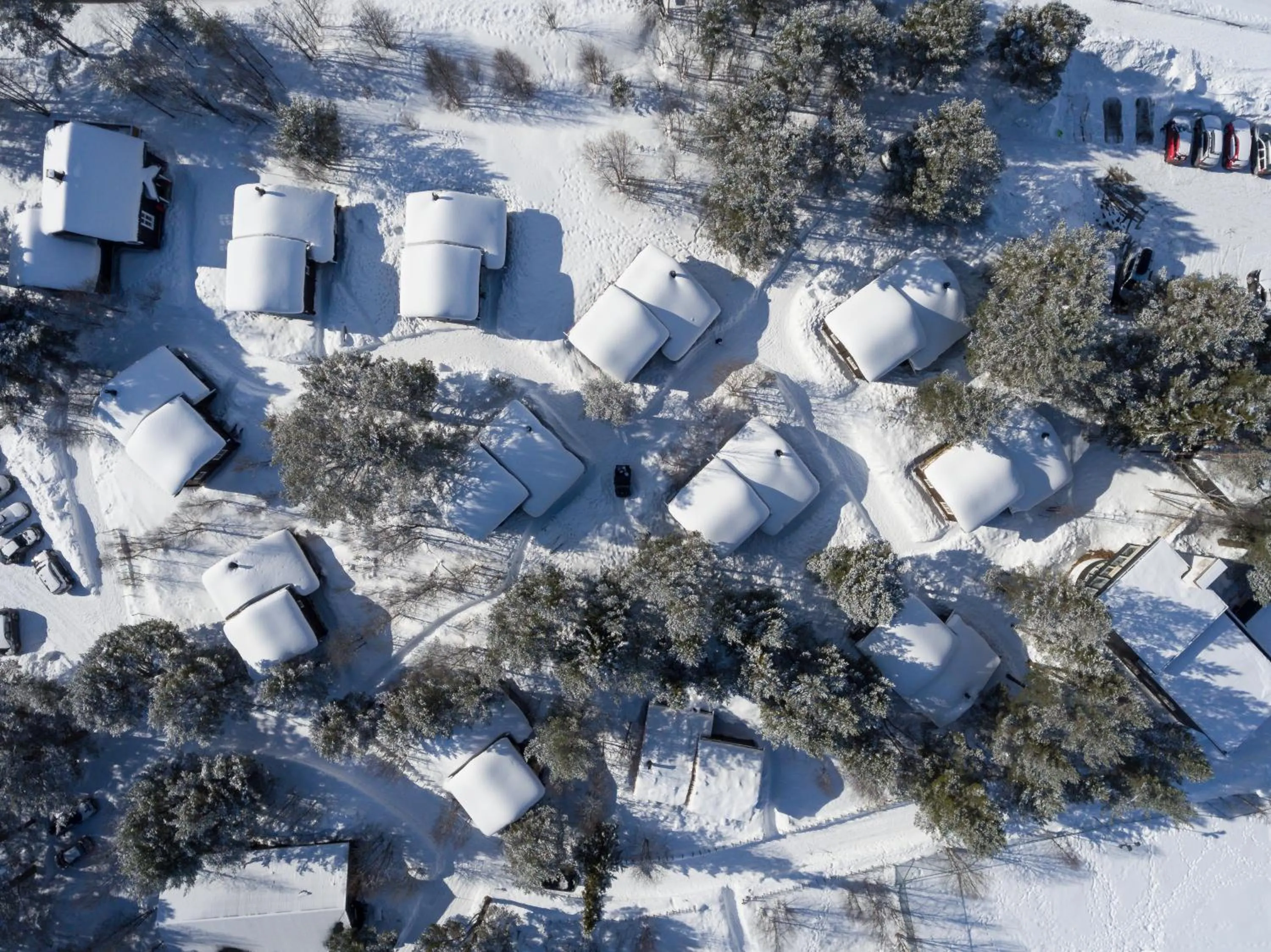 Bird's eye view in Bardøla Fjelltun