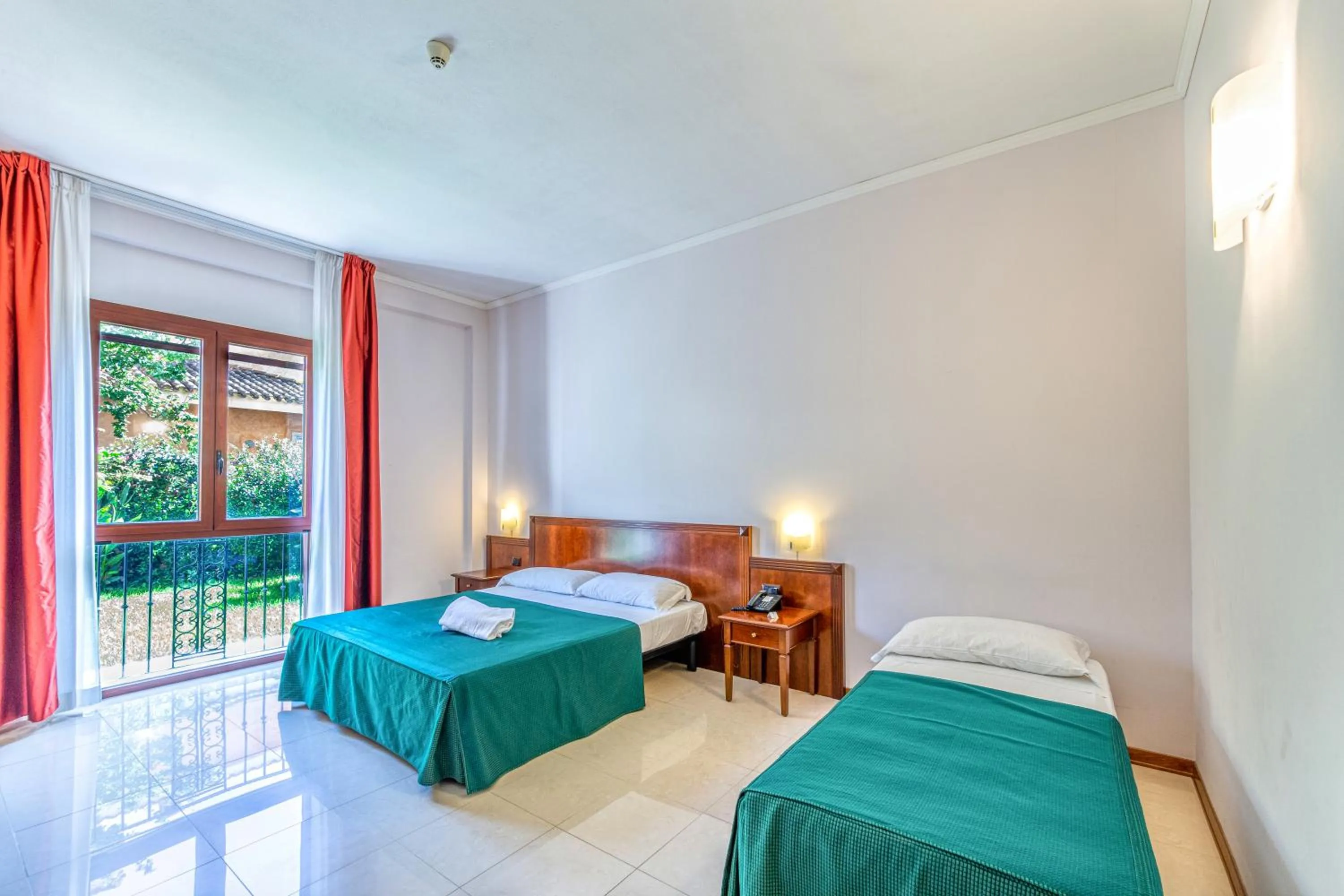 Bed in Hotel Le Torri