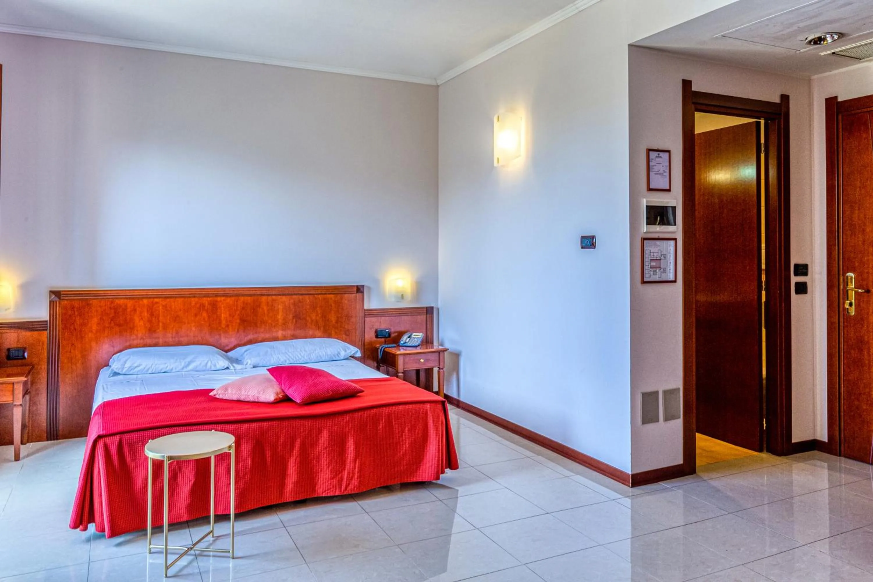 Bed in Hotel Le Torri