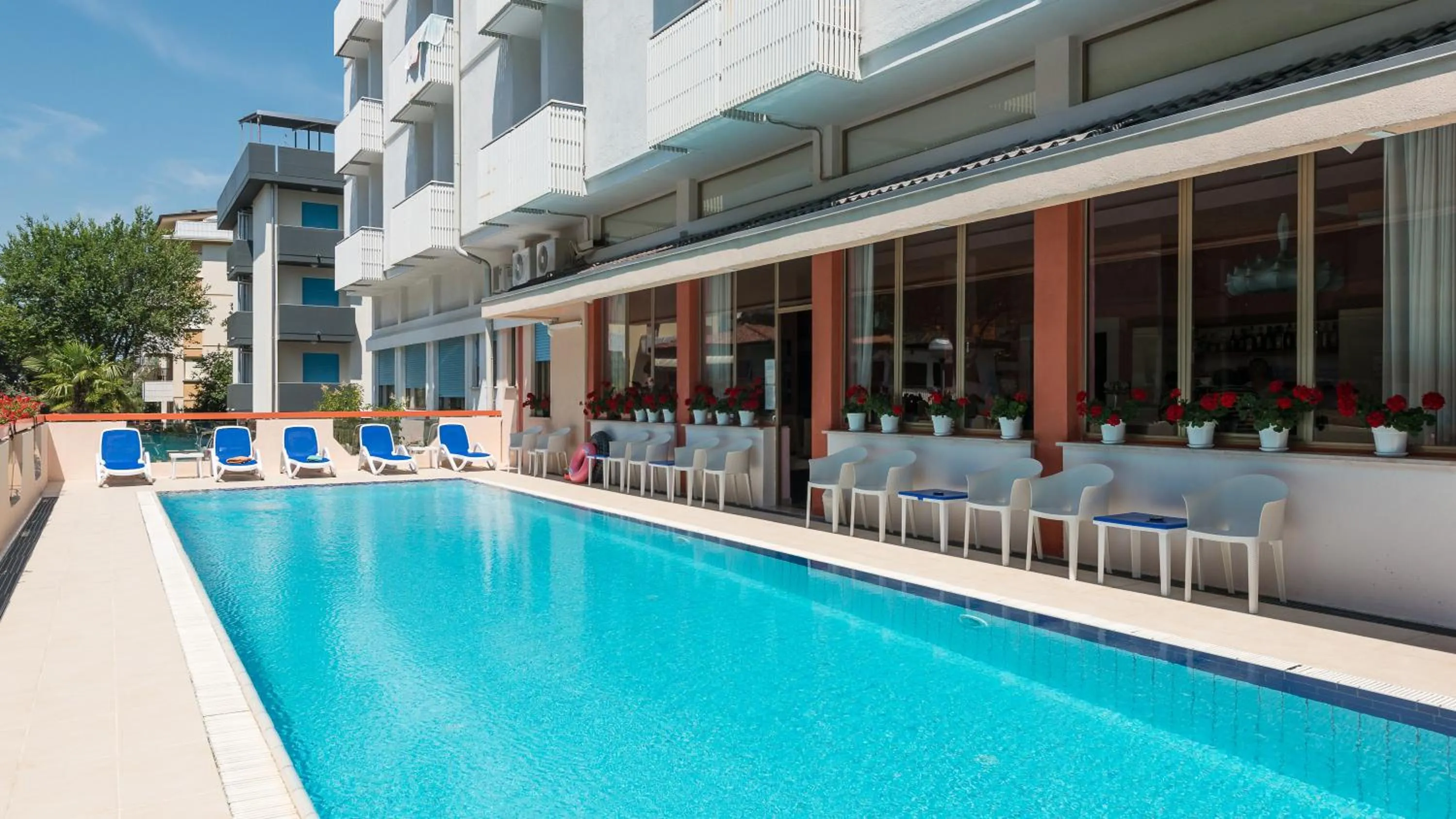 Swimming pool in Costa Rica Bibione Aparthotel