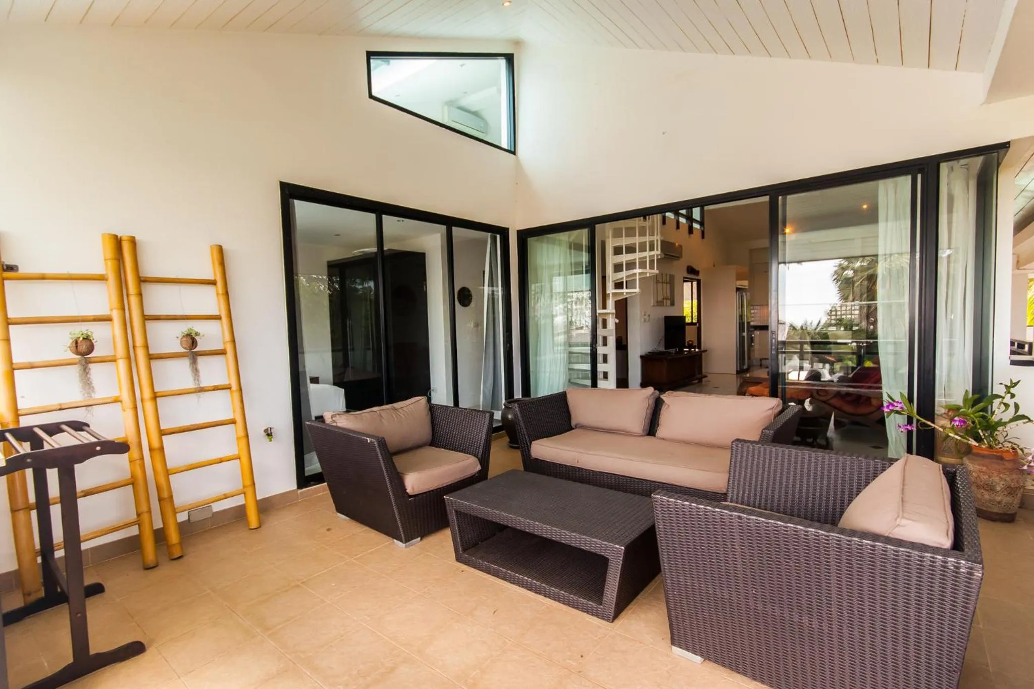 Balcony/Terrace in Sai Naam Lanta Residence SHA Plus