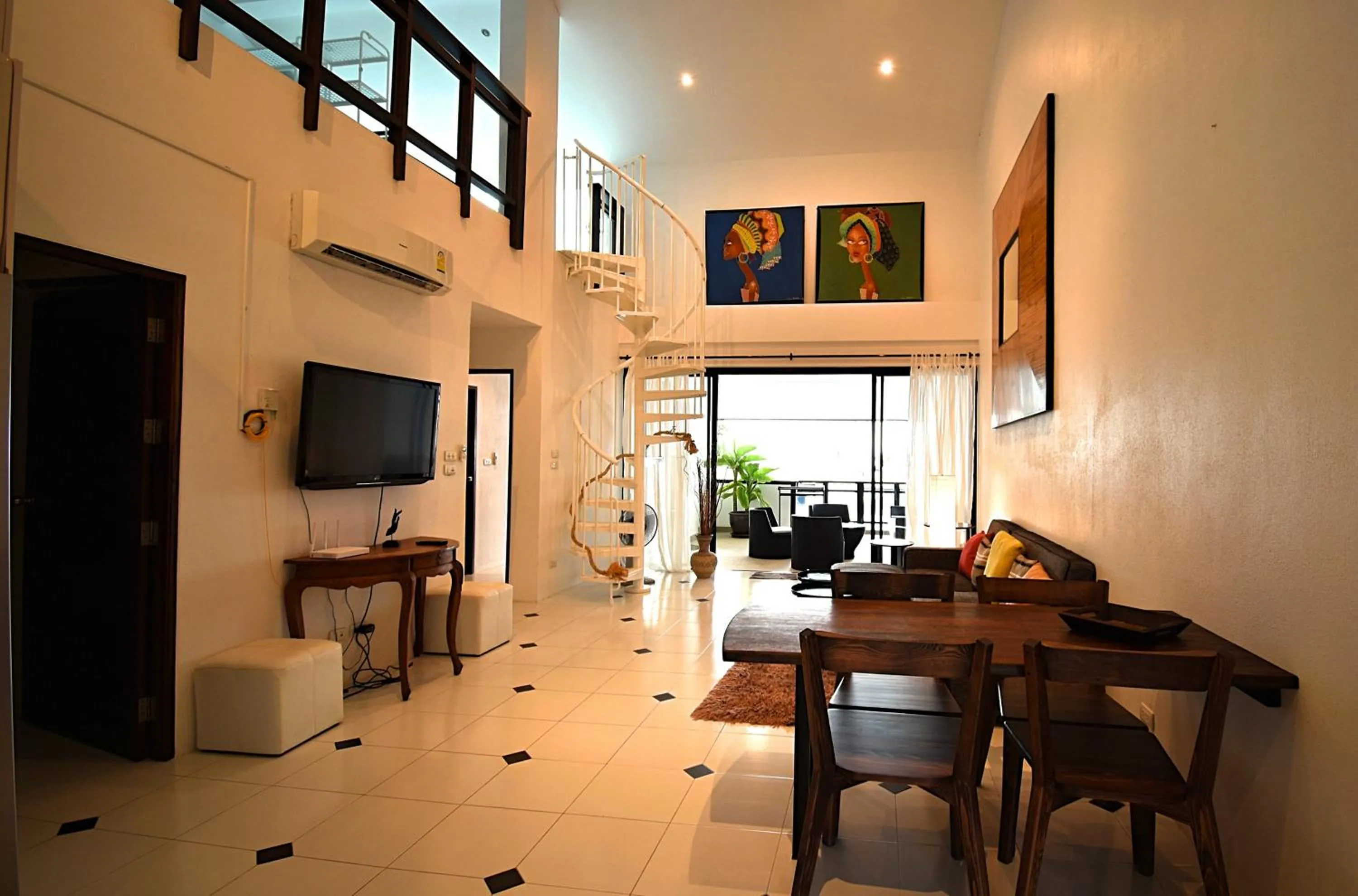 Living room in Sai Naam Lanta Residence SHA Plus