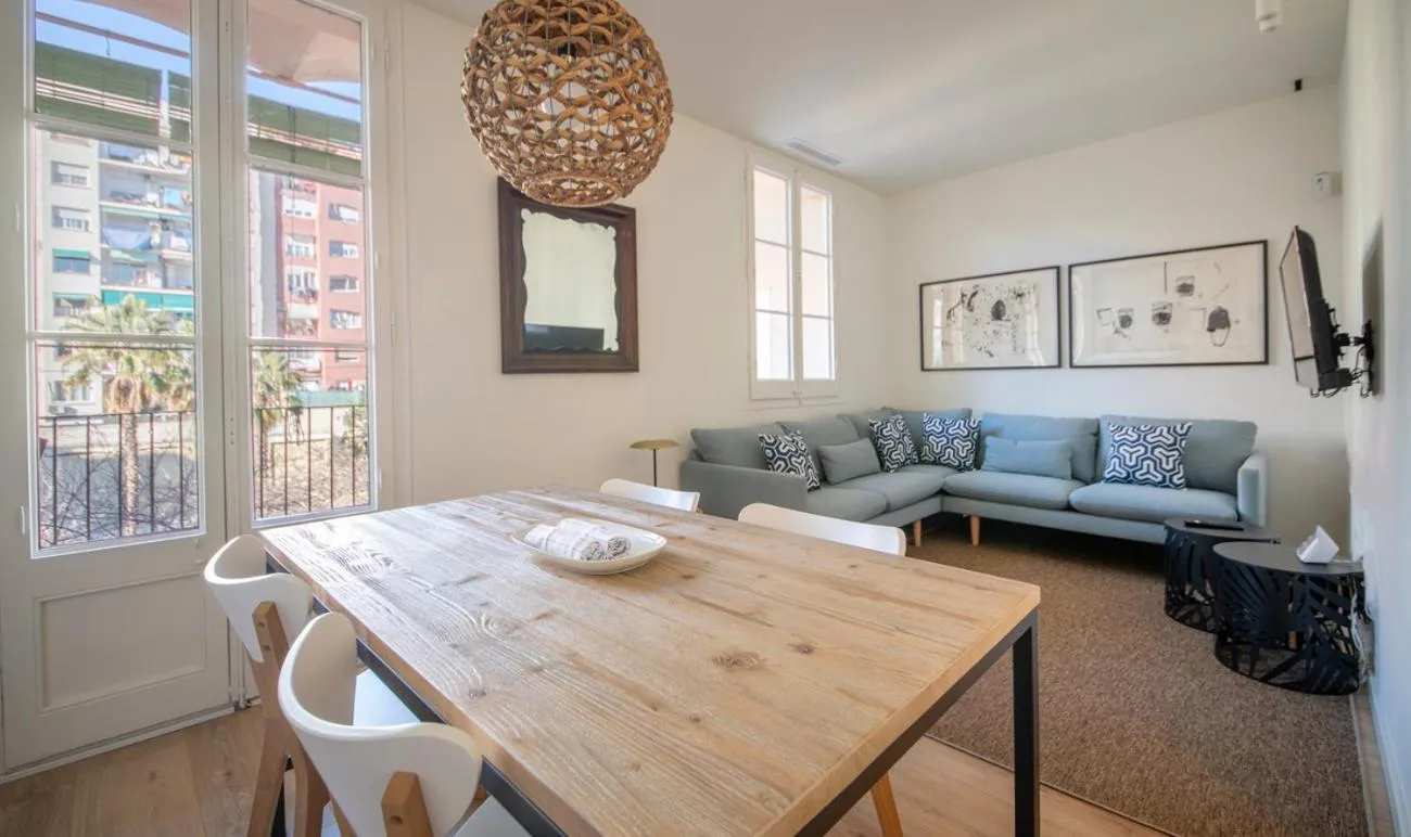 Living room in You Stylish City Center Apartments