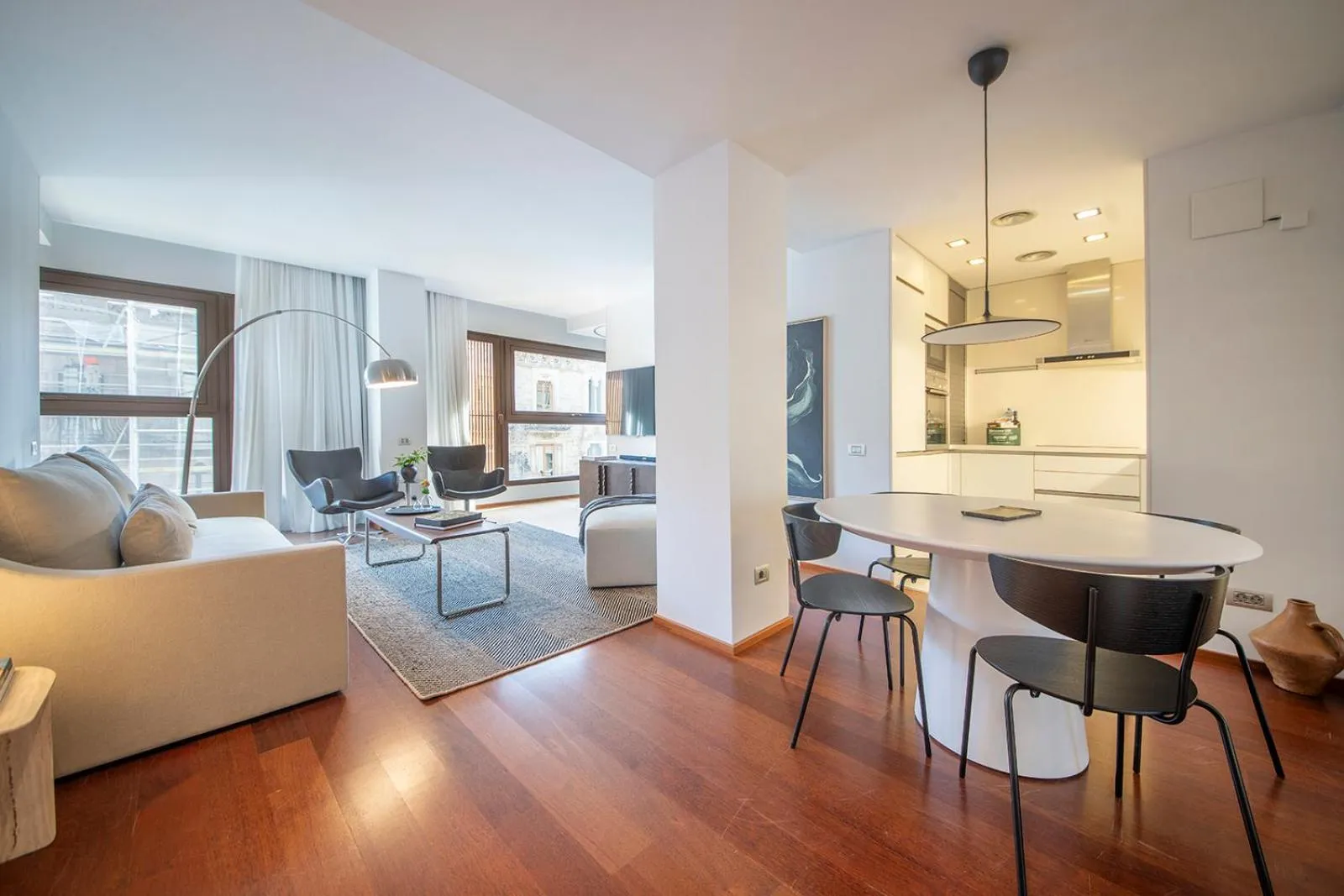 Living room in You Stylish City Center Apartments