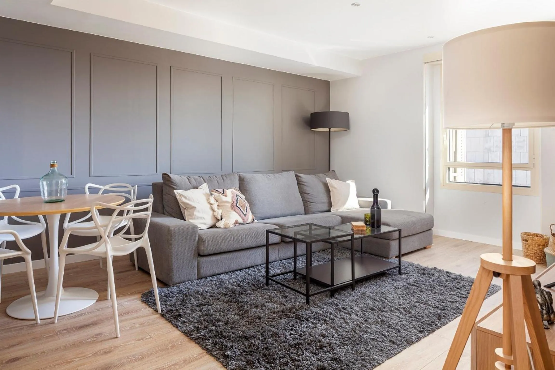 Living room in You Stylish City Center Apartments