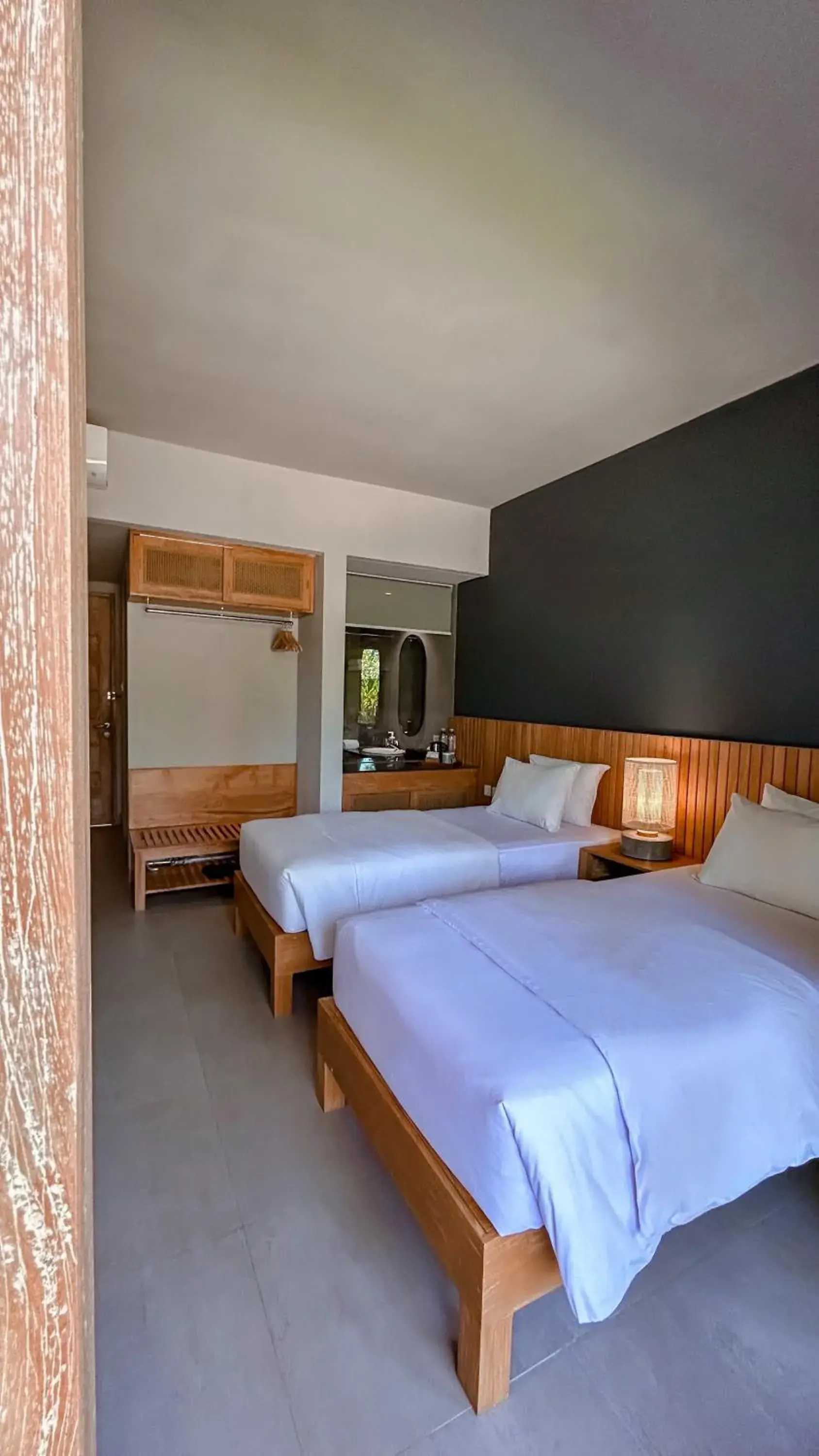 Twin Room with Garden View in Umadewi Surf & Retreat Twin Room with Garden View in Umadewi Surf & Retreat