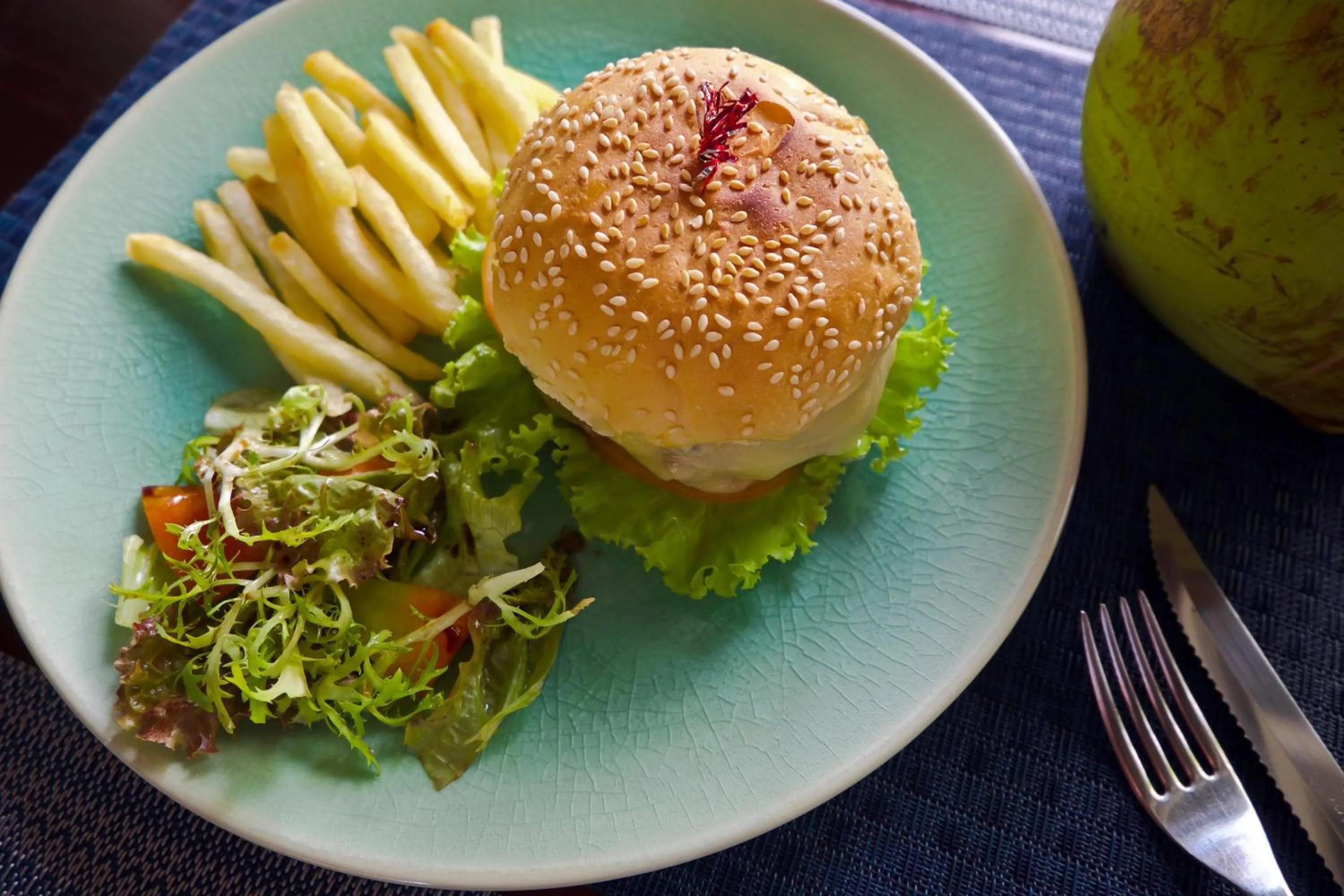 Restaurant/places to eat in Umadewi Surf & Retreat