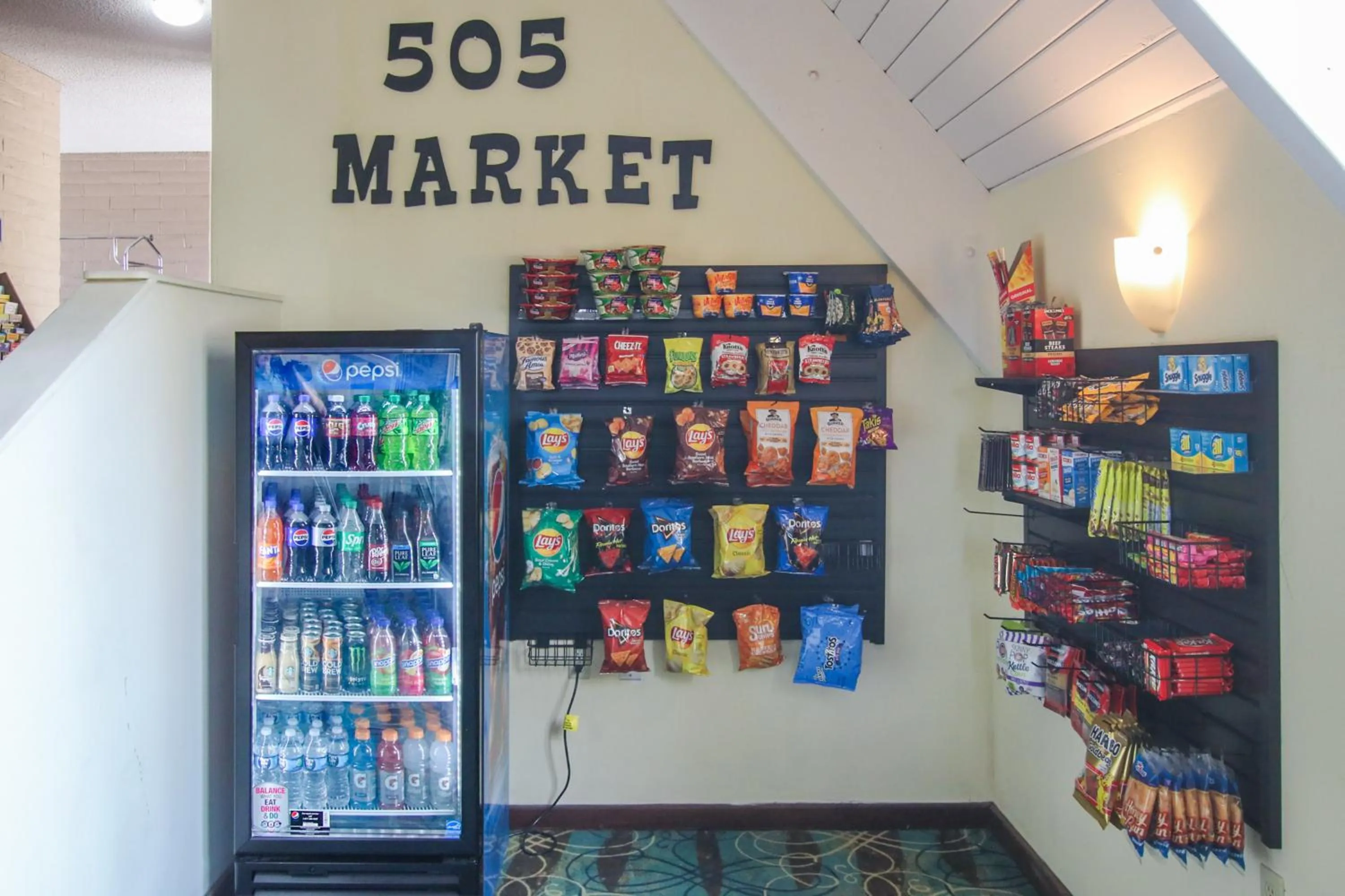 Supermarket/grocery shop in Hotel 505