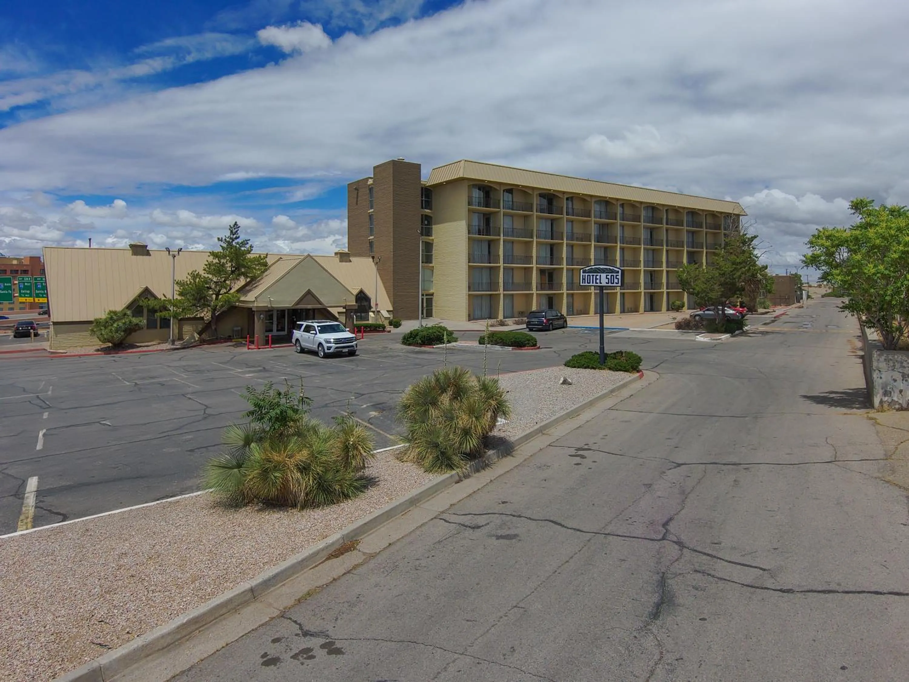 Property building in Hotel 505