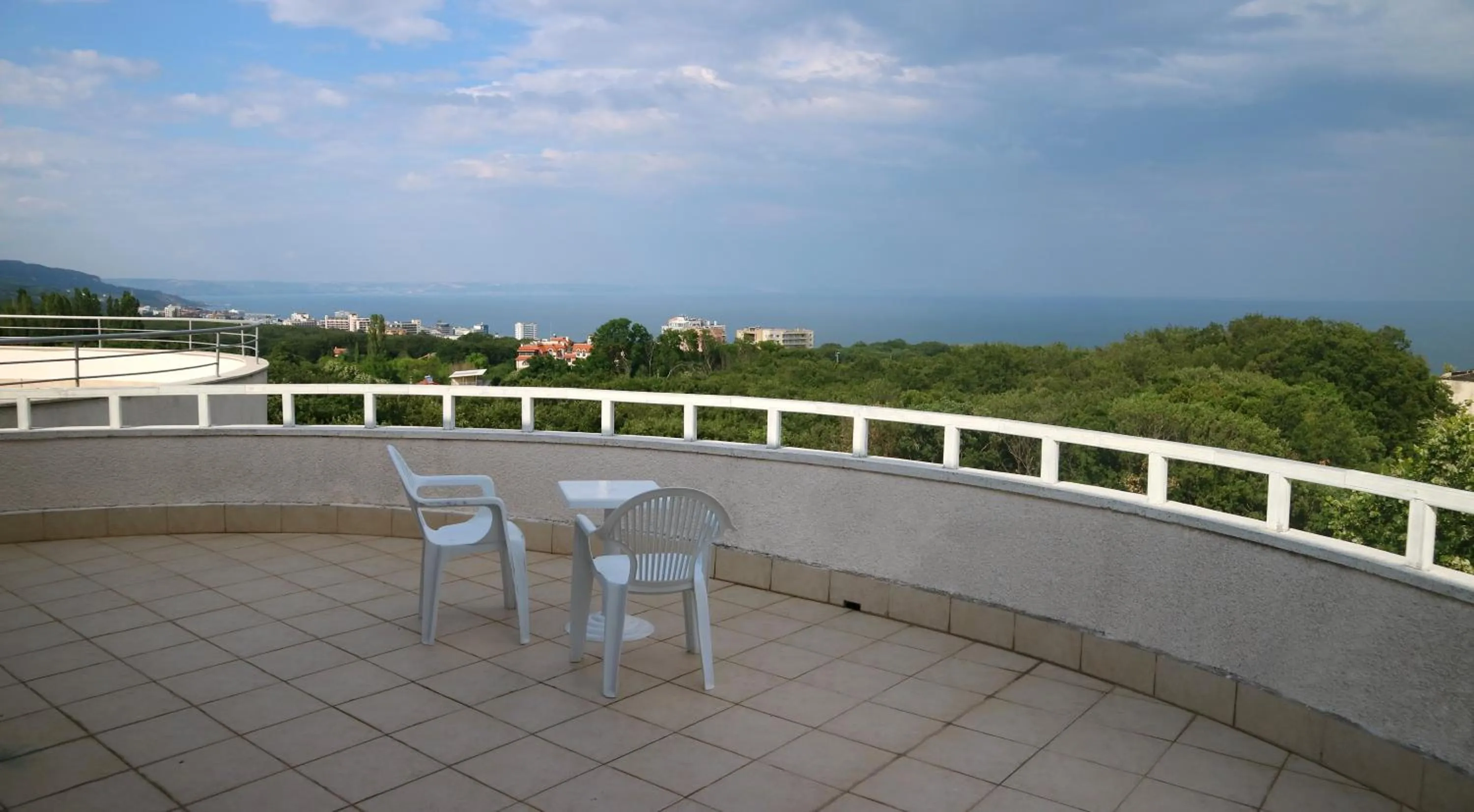 Balcony/Terrace in Park hotel Bellevue