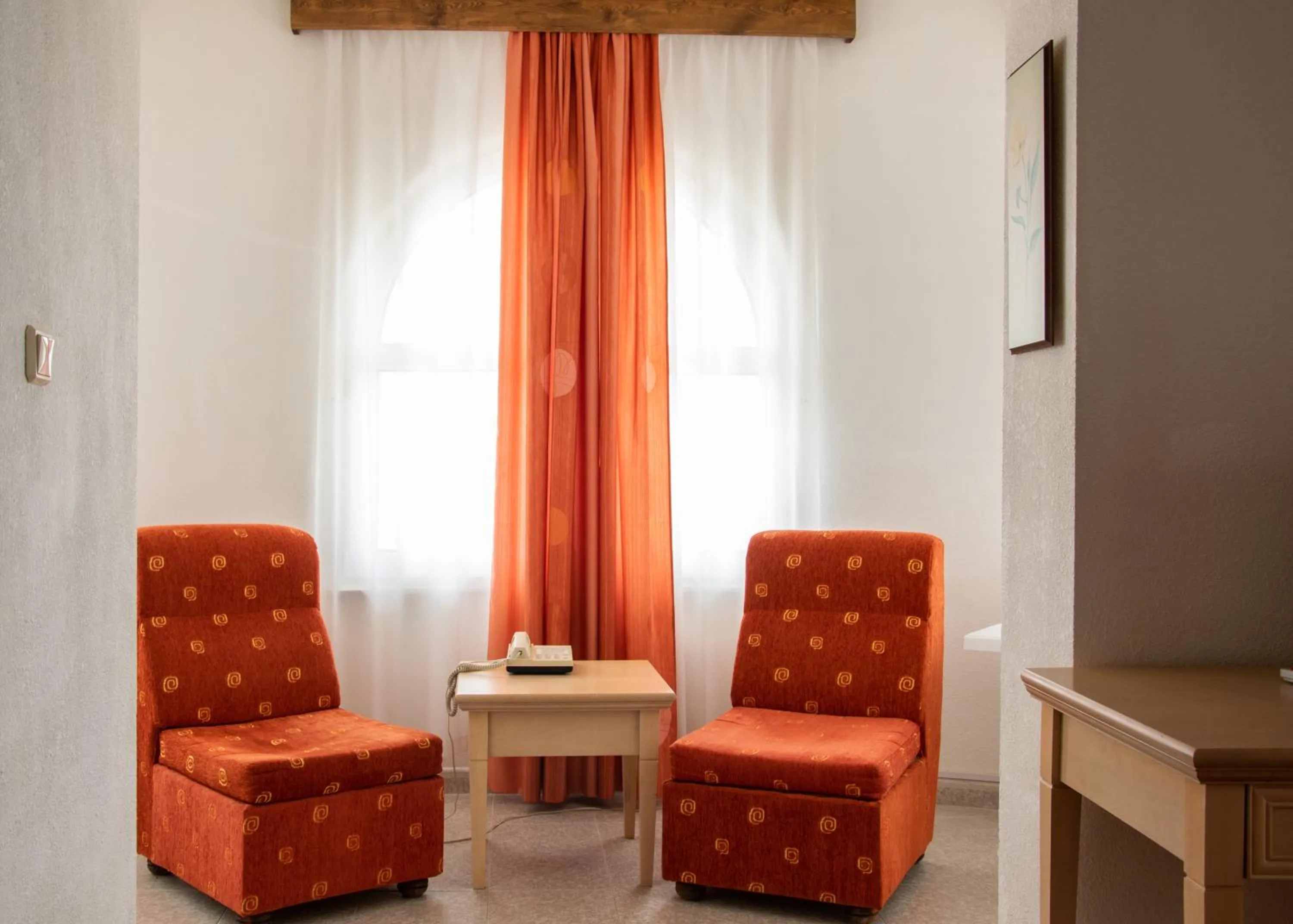 Seating area in Park hotel Bellevue