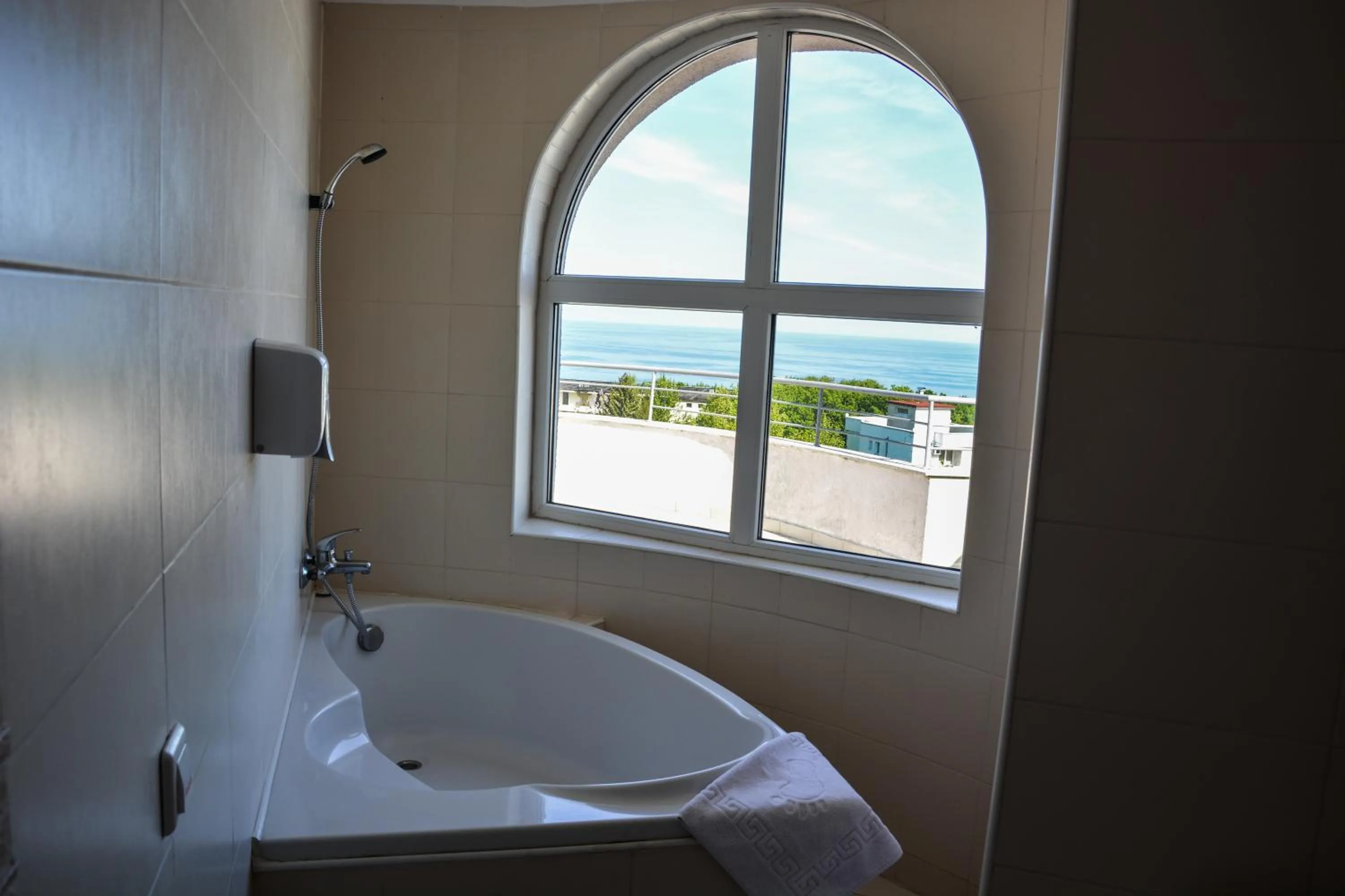 Balcony/Terrace in Park hotel Bellevue