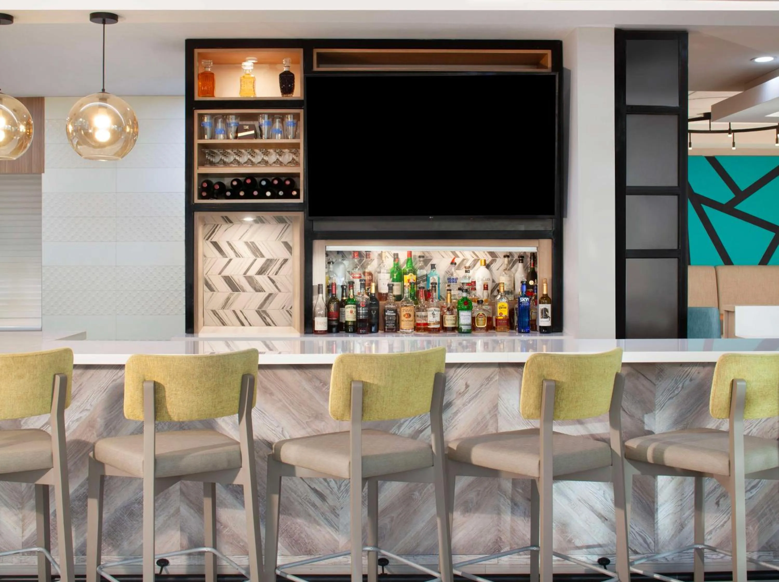 Lounge or bar in Hilton Garden Inn Shreveport
