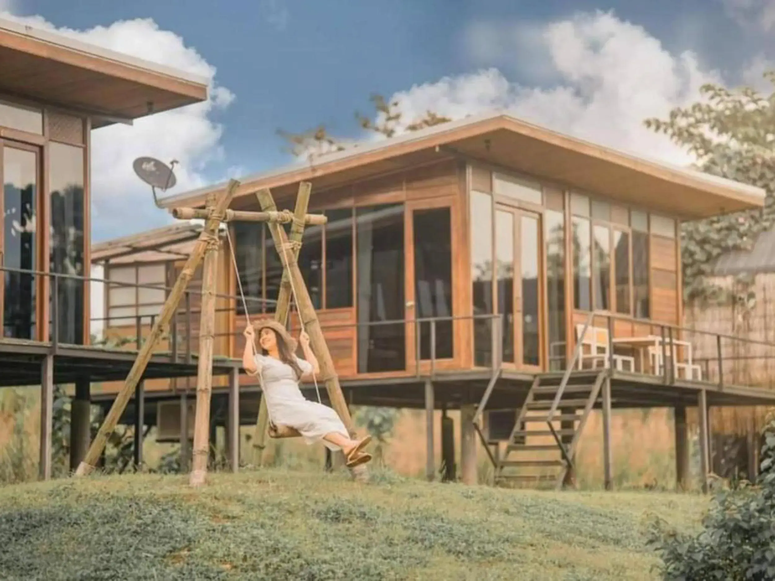 Family Room with Lake View in Chiewlan Camp and Resort Family Room with Lake View in Chiewlan Camp and Resort